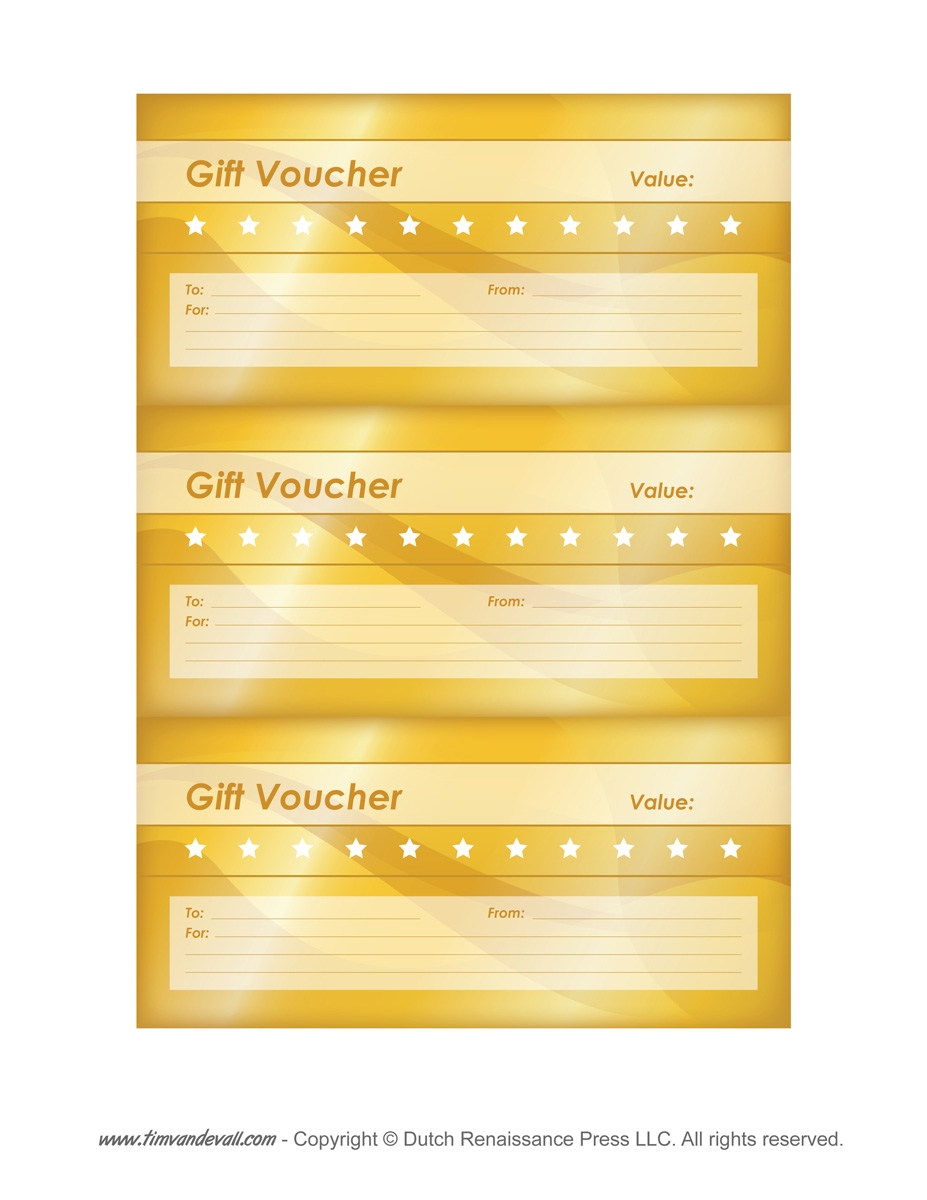 Free Printable Gift Voucher Templates Blank Gift Vouchers Free Printable Gift Voucher Templates Blank Gift Vouchers