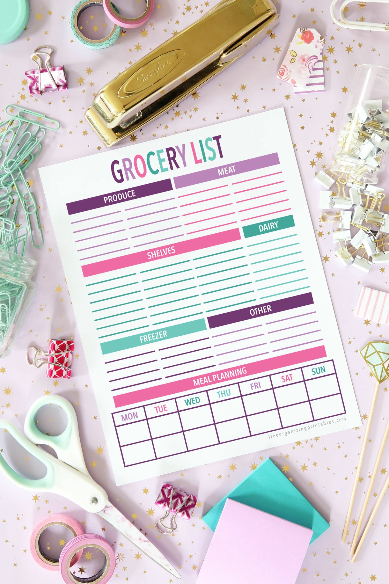 Free Printable Grocery List Templates Free Printable Grocery List Templates