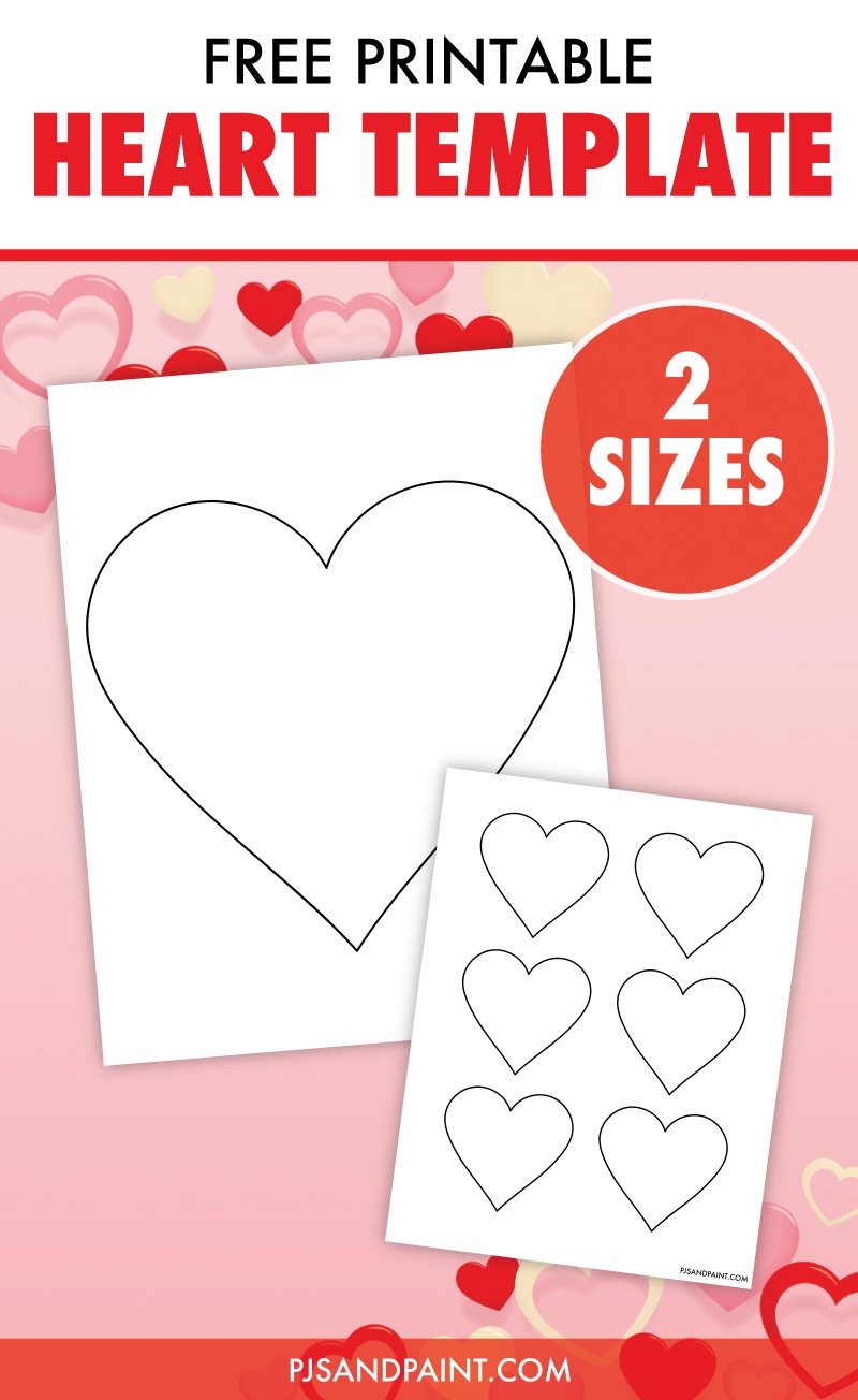 Free Printable Heart Template 6 Sizes Of Heart Outlines Small Worksheets Library Free Printable Heart Template 6 Sizes Of Heart Outlines Small Worksheets Library