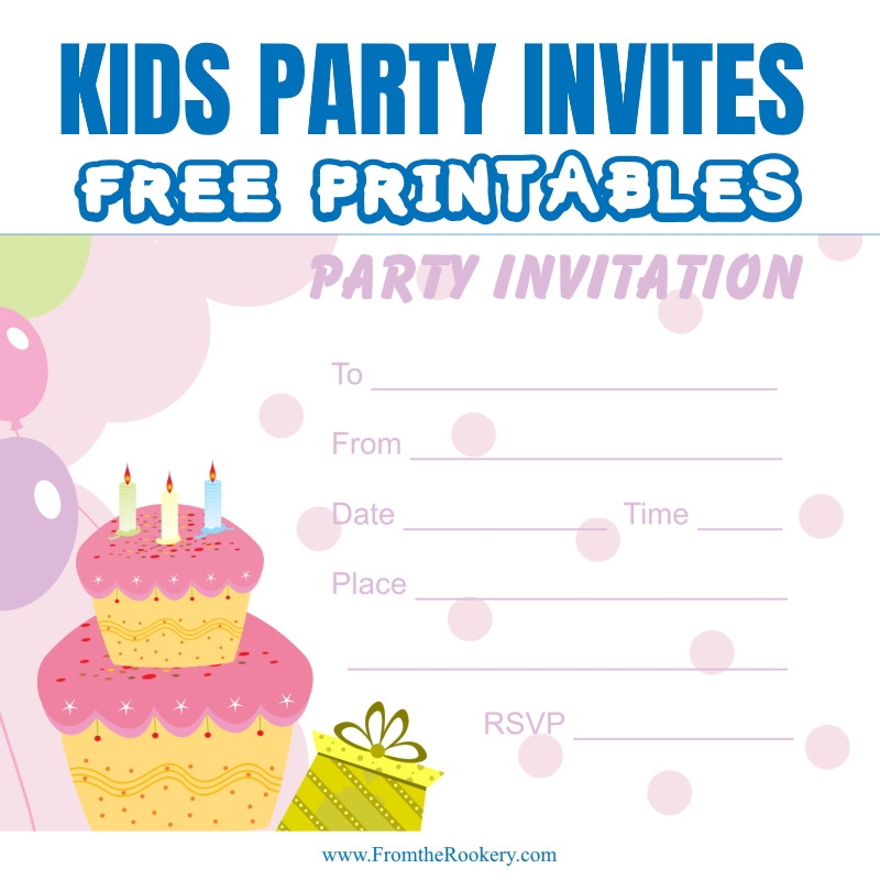 Free Printable Invitations Free Printable Invitations