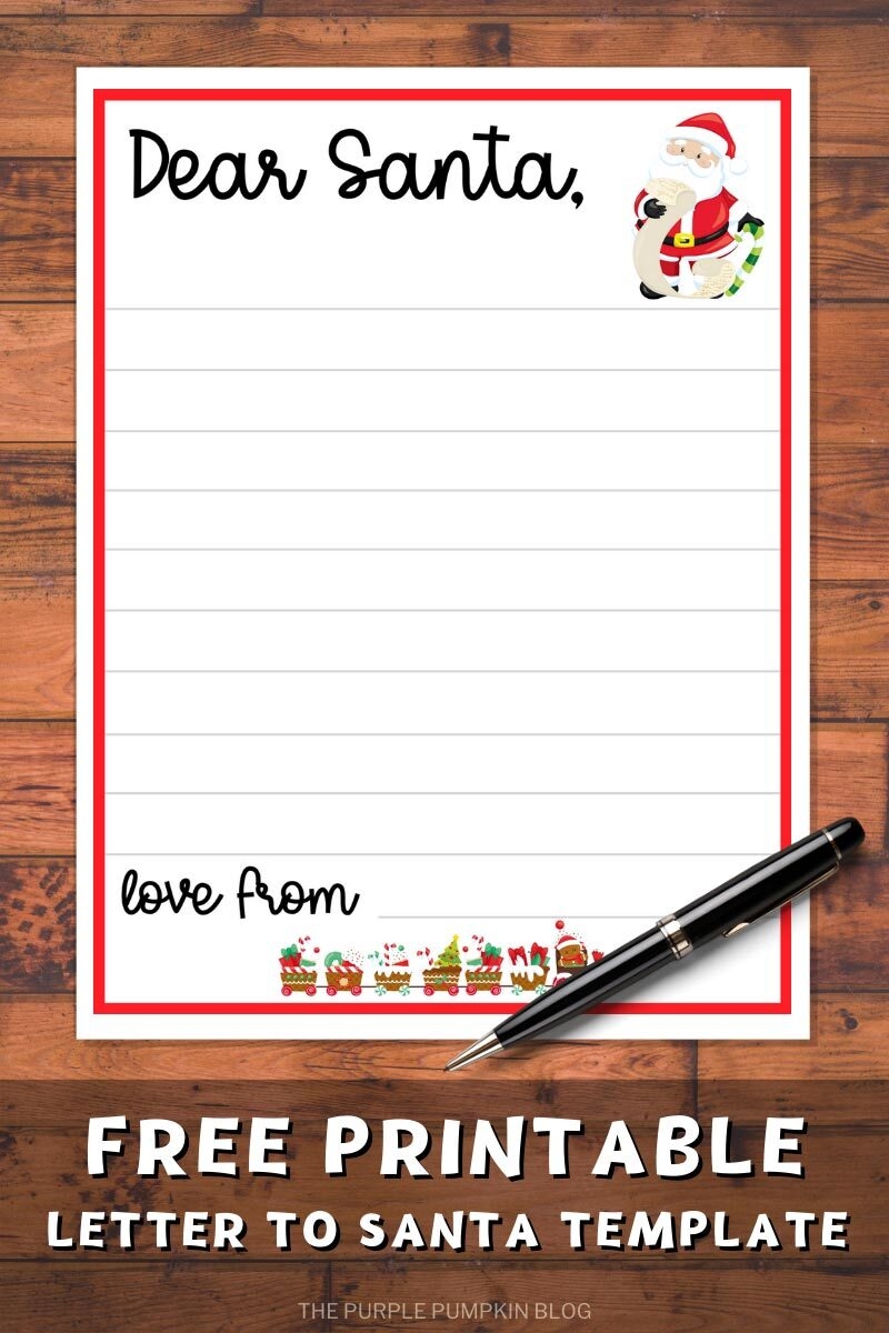 Free Printable Letter To Santa Envelope Templates Free Printable Letter To Santa Envelope Templates