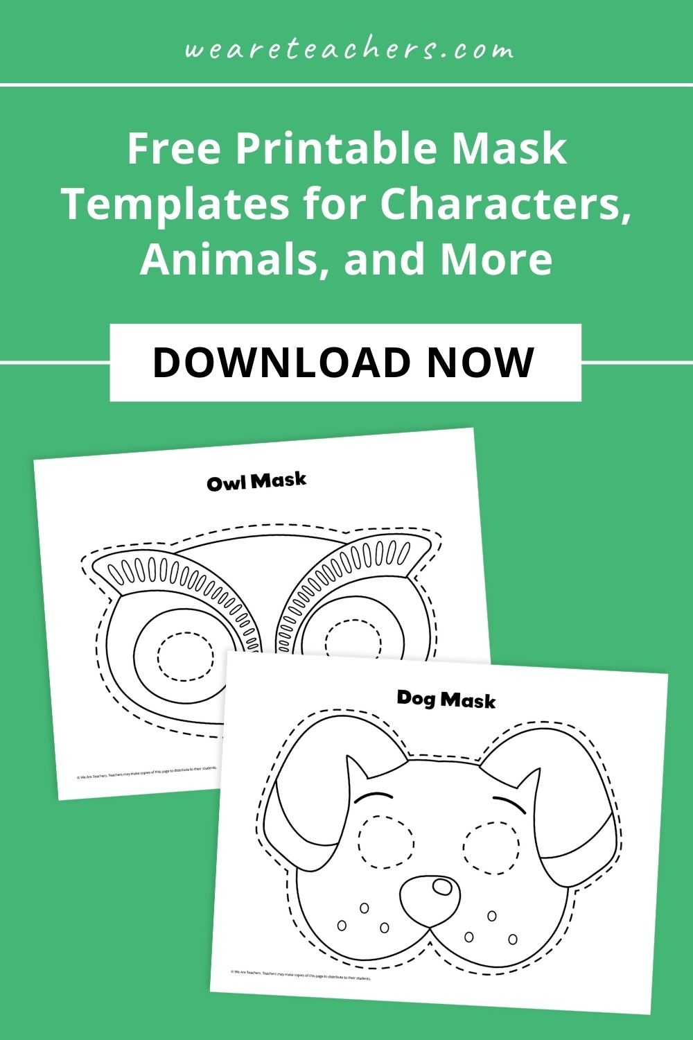 Free Printable Mask Templates For Characters Animals And More Free Printable Mask Templates For Characters Animals And More