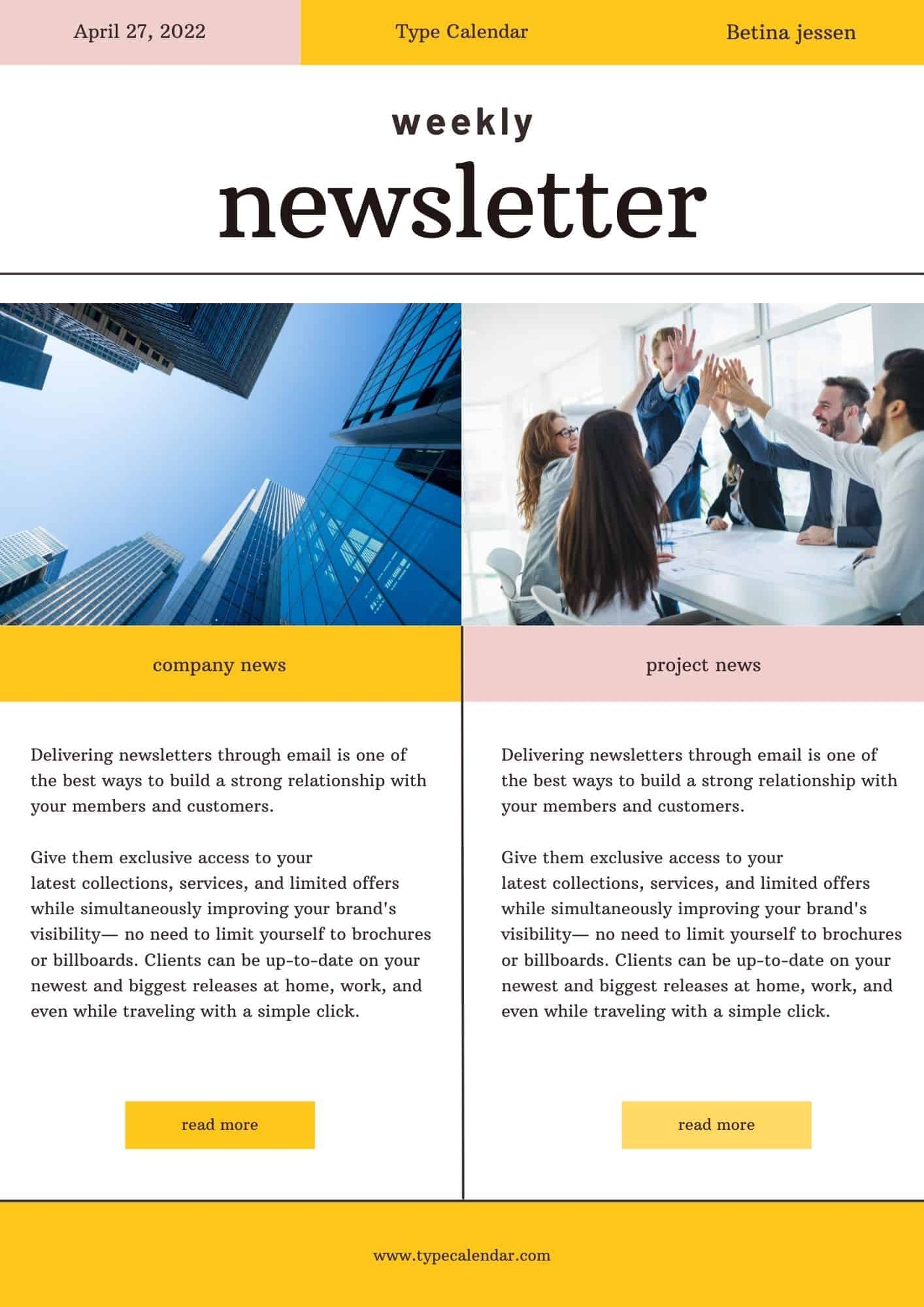 Free Printable Newsletter Templates Editable PDF Word Excel Free Printable Newsletter Templates Editable PDF Word Excel