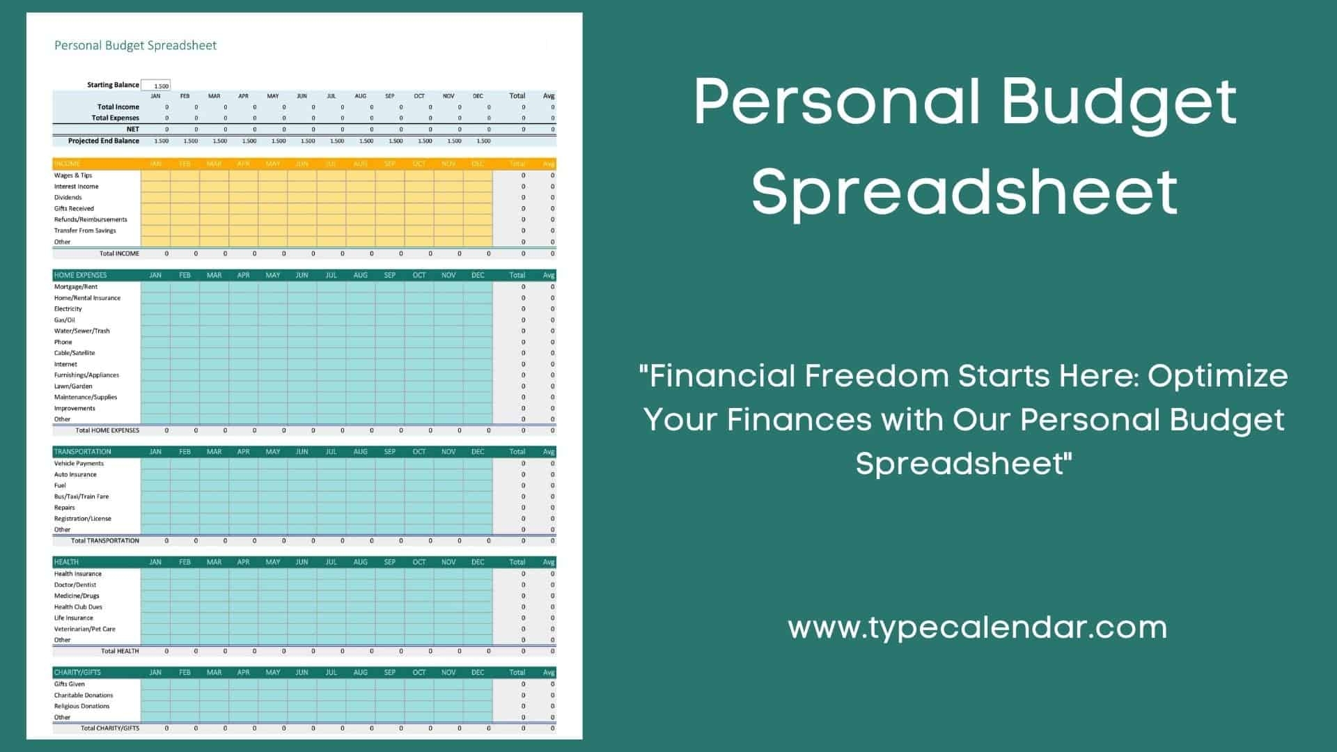 Free Printable Personal Budget Spreadsheet Templates Excel Examples Free Printable Personal Budget Spreadsheet Templates Excel Examples