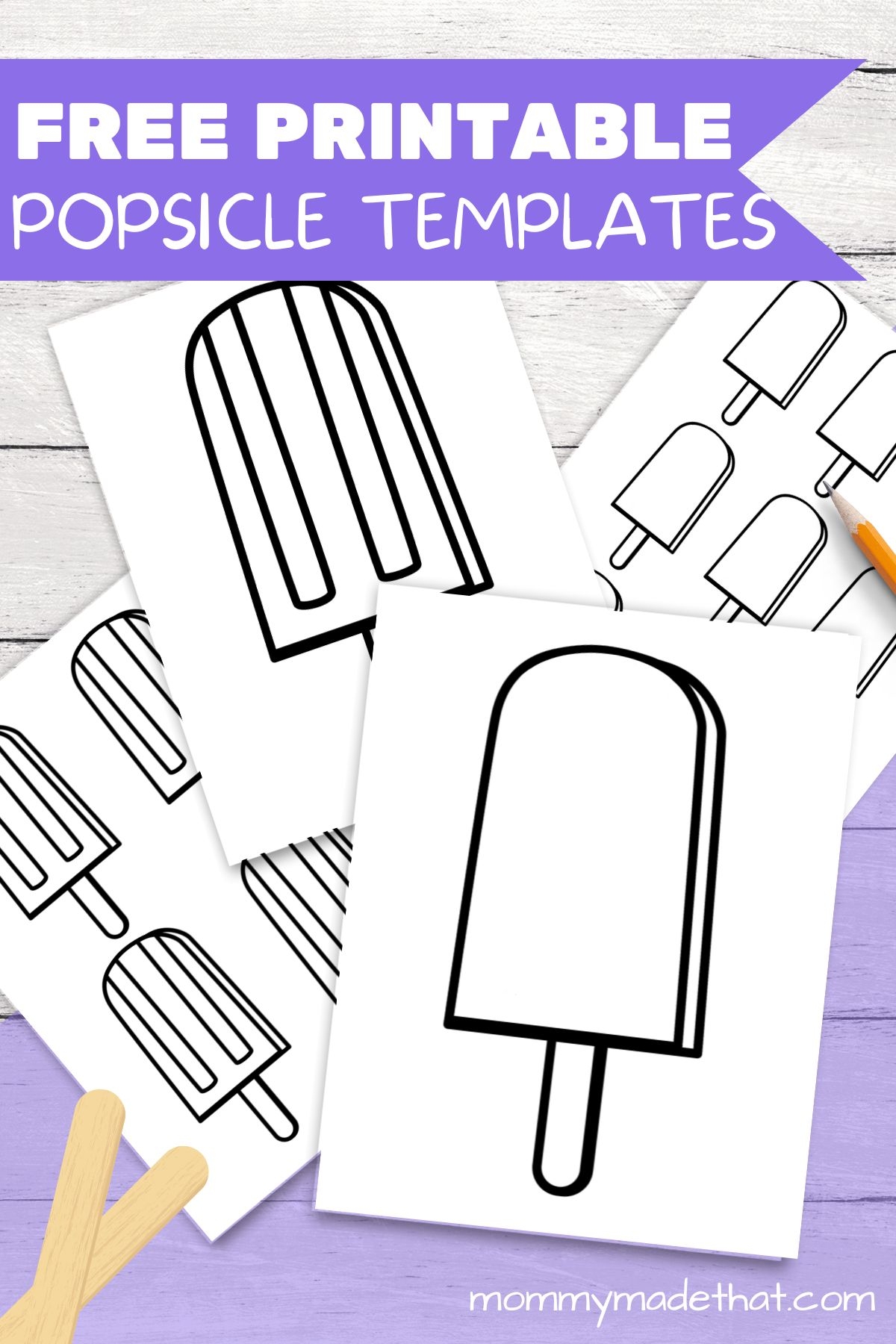 Free Printable Popsicle Templates So Many Cute Ones Free Printable Popsicle Templates So Many Cute Ones
