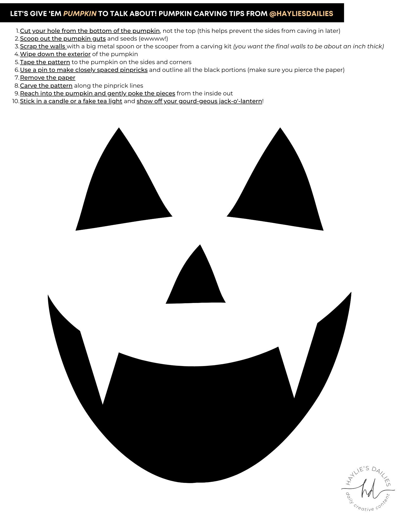 Free Printable Pumpkin Carving Templates Pdf Free Printable Pumpkin Carving Templates Pdf