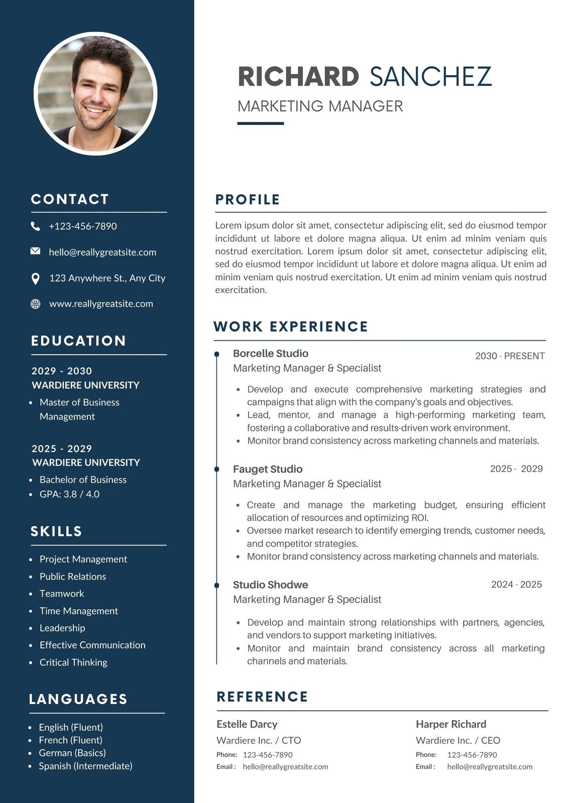Free Printable Resume Templates You Can Customize Canva Free Printable Resume Templates You Can Customize Canva