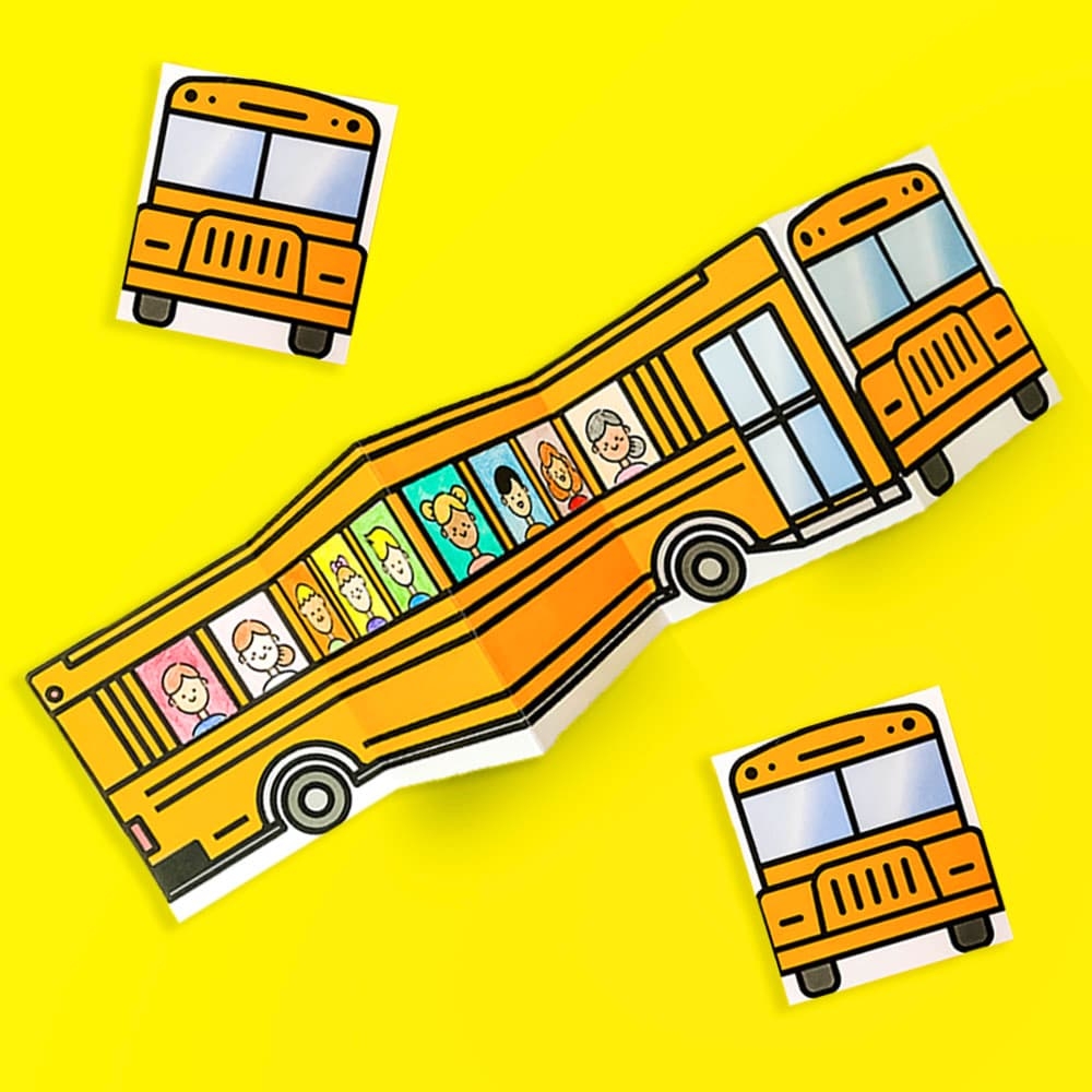 Free Printable School Bus Template Set Barley Birch Free Printable School Bus Template Set Barley Birch