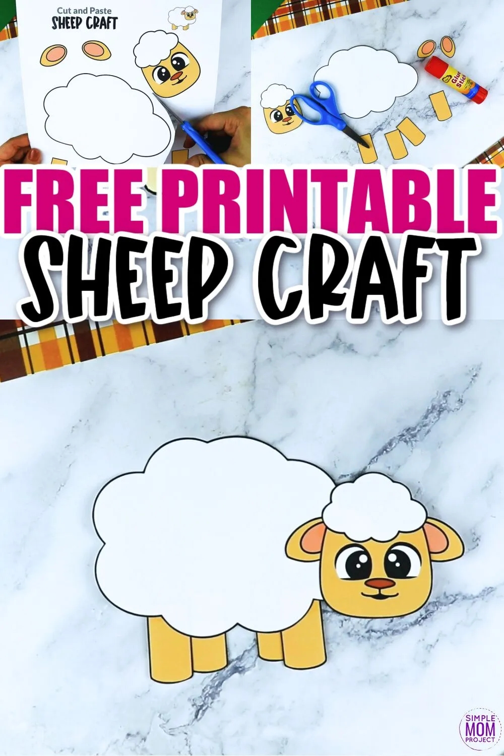 Free Printable Sheep Craft Template Simple Mom Project Free Printable Sheep Craft Template Simple Mom Project