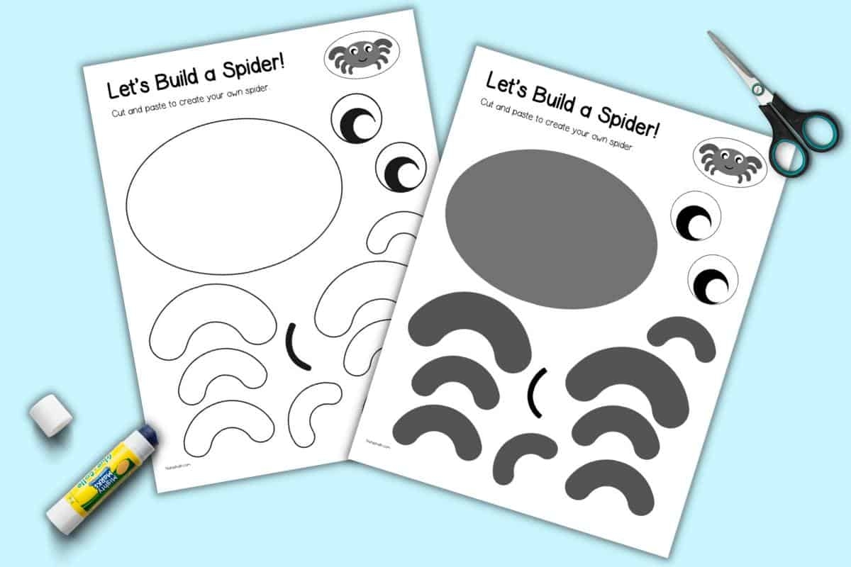 Free Printable Spider Craft Template The Artisan Life Free Printable Spider Craft Template The Artisan Life