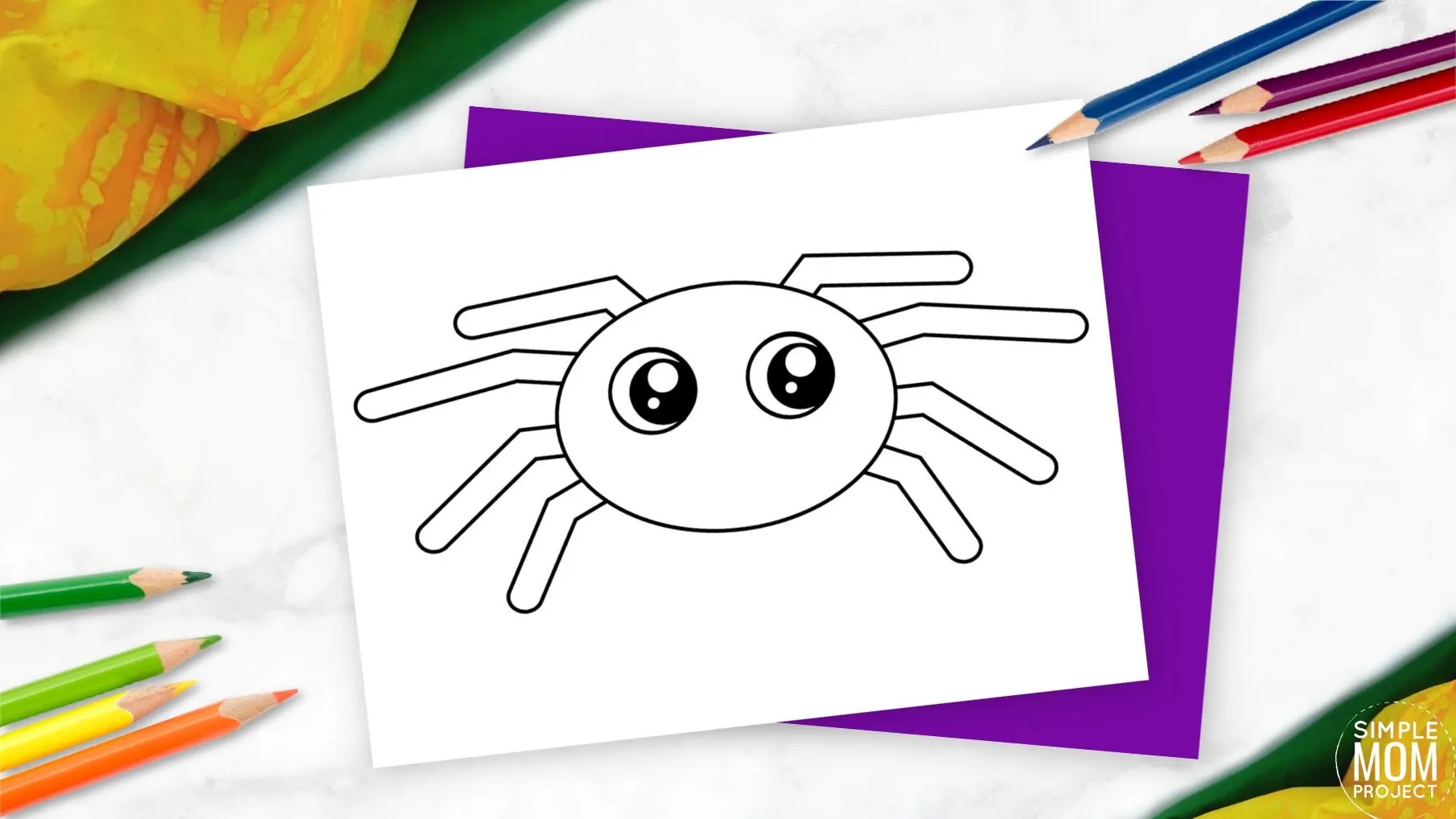 Free Printable Spider Template Simple Mom Project Free Printable Spider Template Simple Mom Project