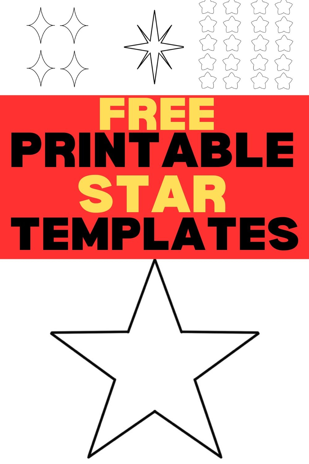 5 Pointed Star Template Free Printable 500 5 Pointed Star Template Free Printable 500