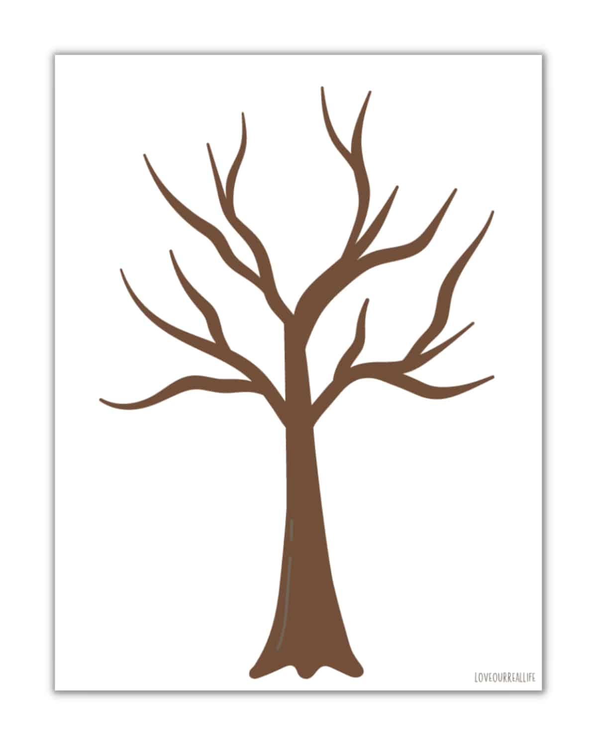 FREE Printable Trees Without Leaves Template 19 Pages Love FREE Printable Trees Without Leaves Template 19 Pages Love