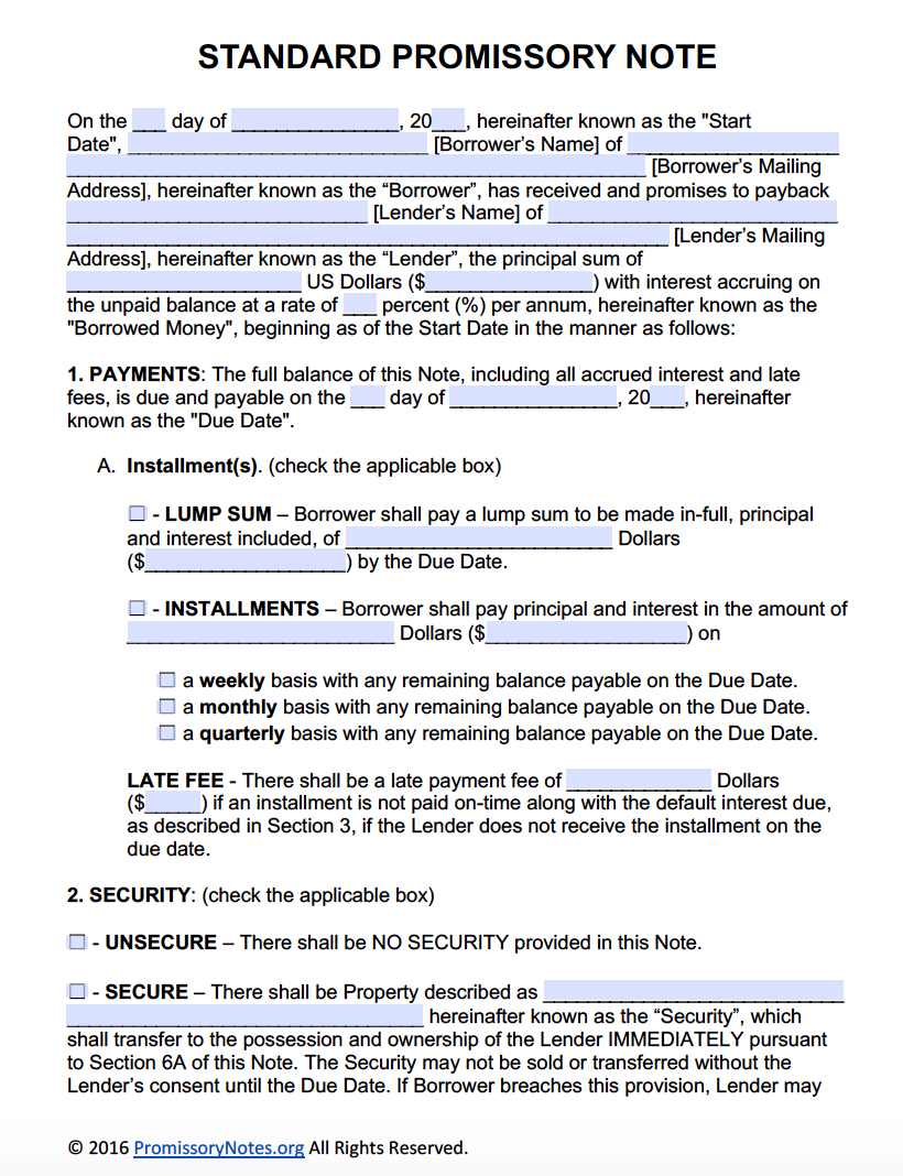 Free Promissory Note Template Adobe PDF Microsoft Word Promissory Notes Promissory Notes Free Promissory Note Template Adobe PDF Microsoft Word Promissory Notes Promissory Notes