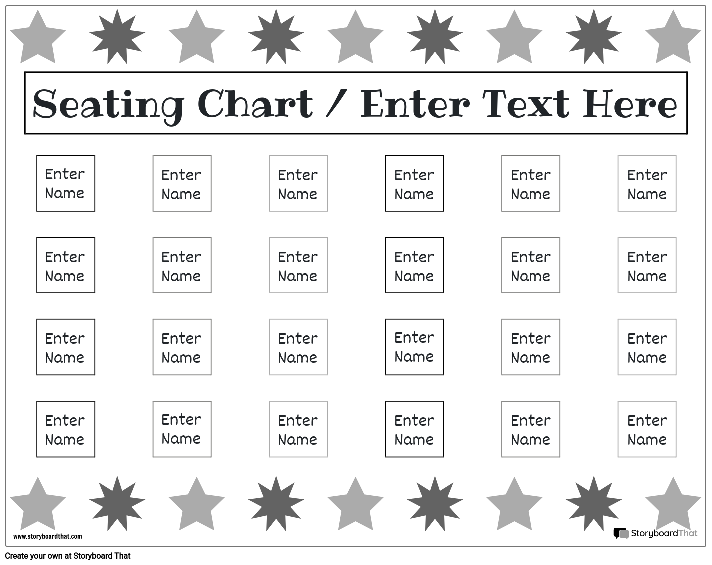 Free Seating Charts For Classrooms Storyboard That 2025 Free Seating Charts For Classrooms Storyboard That 2025