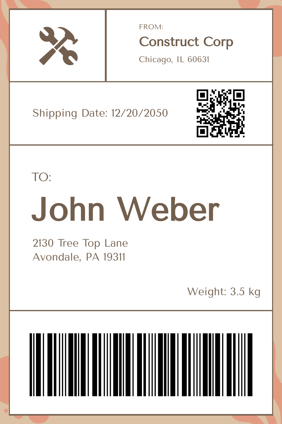 Free Shipping Label Templates Editable And Printable Free Shipping Label Templates Editable And Printable