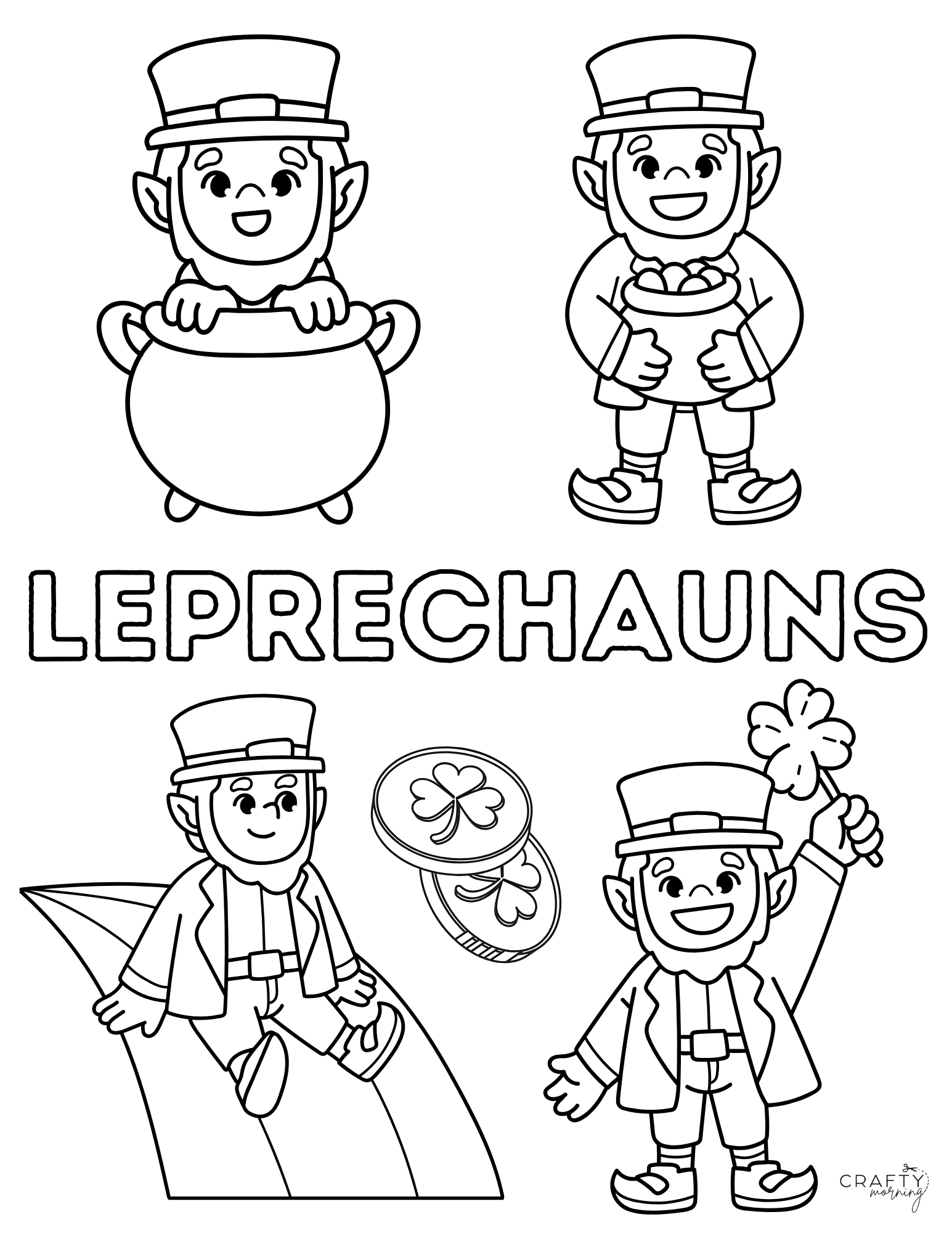 Leprechaun Printable Template Leprechaun Printable Template