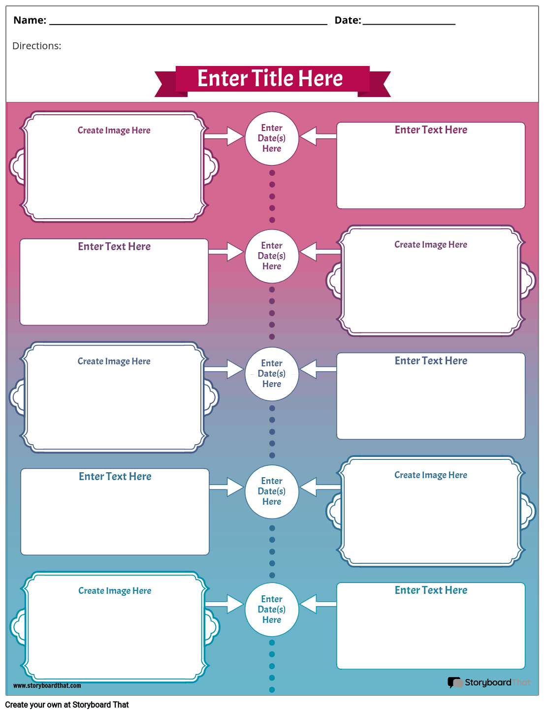 Free Timeline Worksheets Timeline Maker Free Timeline Worksheets Timeline Maker