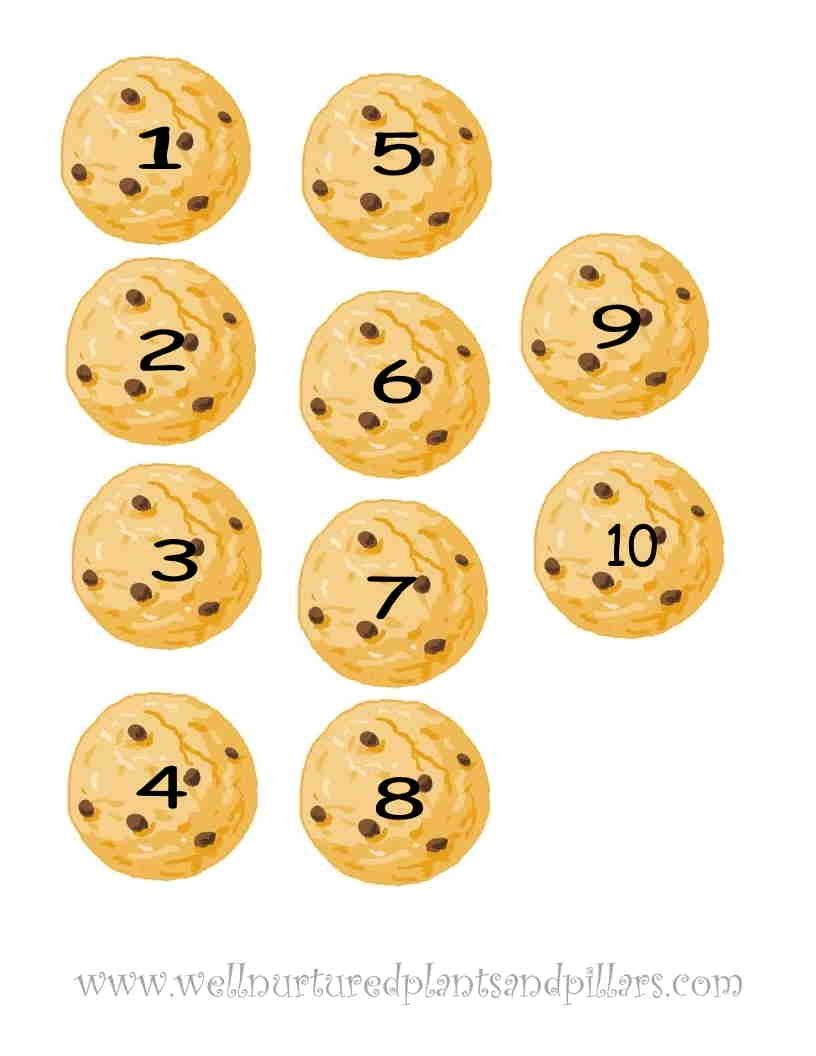 Freebie Friday Chocolate Chip Cookie Counting Plants And Pillars Freebie Friday Chocolate Chip Cookie Counting Plants And Pillars