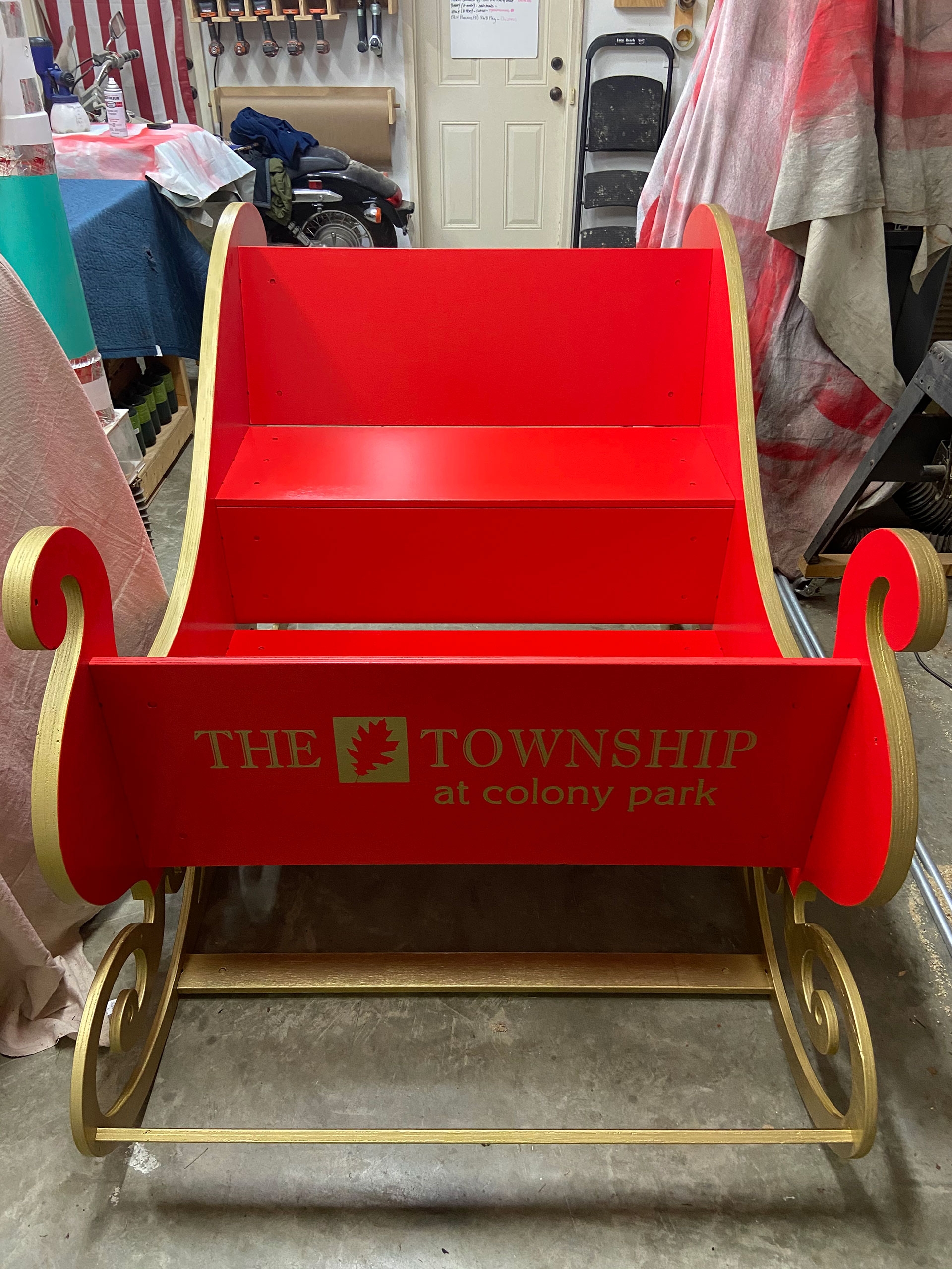 Full Size Santa Sleigh Free Files Jays Custom Creations
