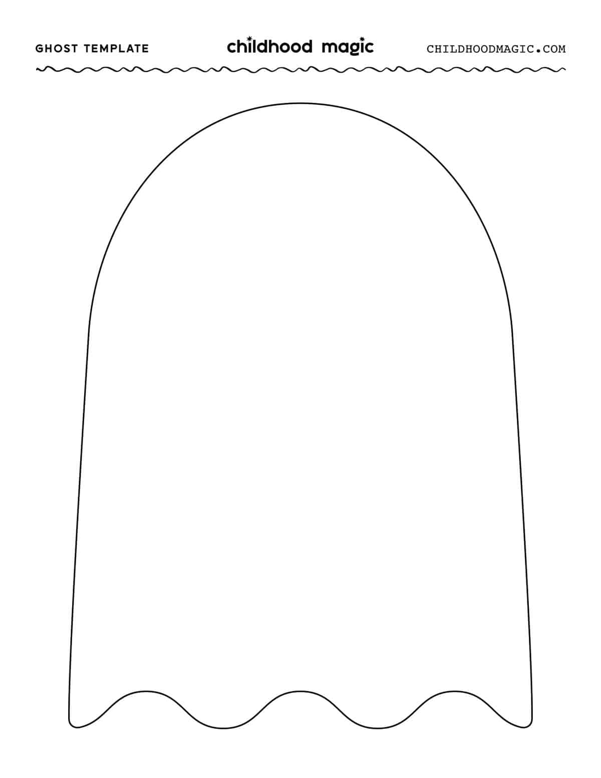Ghost Template Childhood Magic Ghost Template Childhood Magic