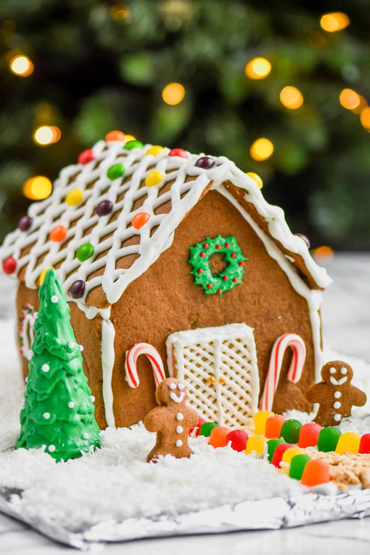 Gingerbread House Template Round Up Sleepingmakesmehungry Gingerbread House Template Round Up Sleepingmakesmehungry