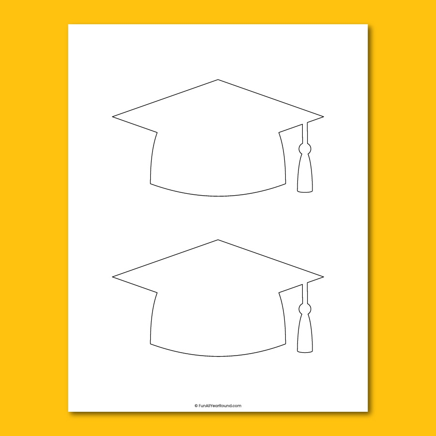Graduation Cap Template Fun All Year Round Graduation Cap Template Fun All Year Round