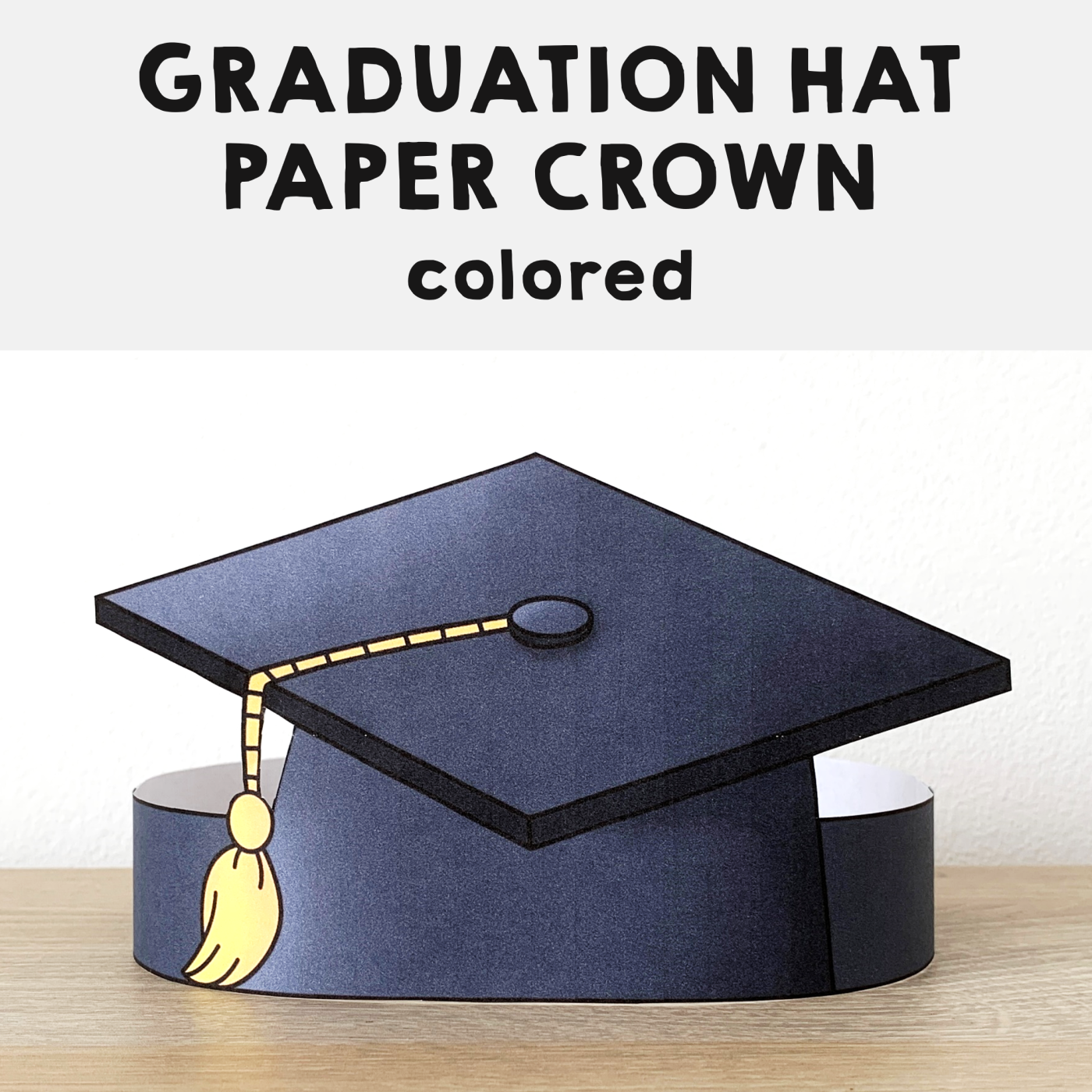 Graduation Hat Paper Headband Printable Craft Made By Teachers Graduation Hat Paper Headband Printable Craft Made By Teachers