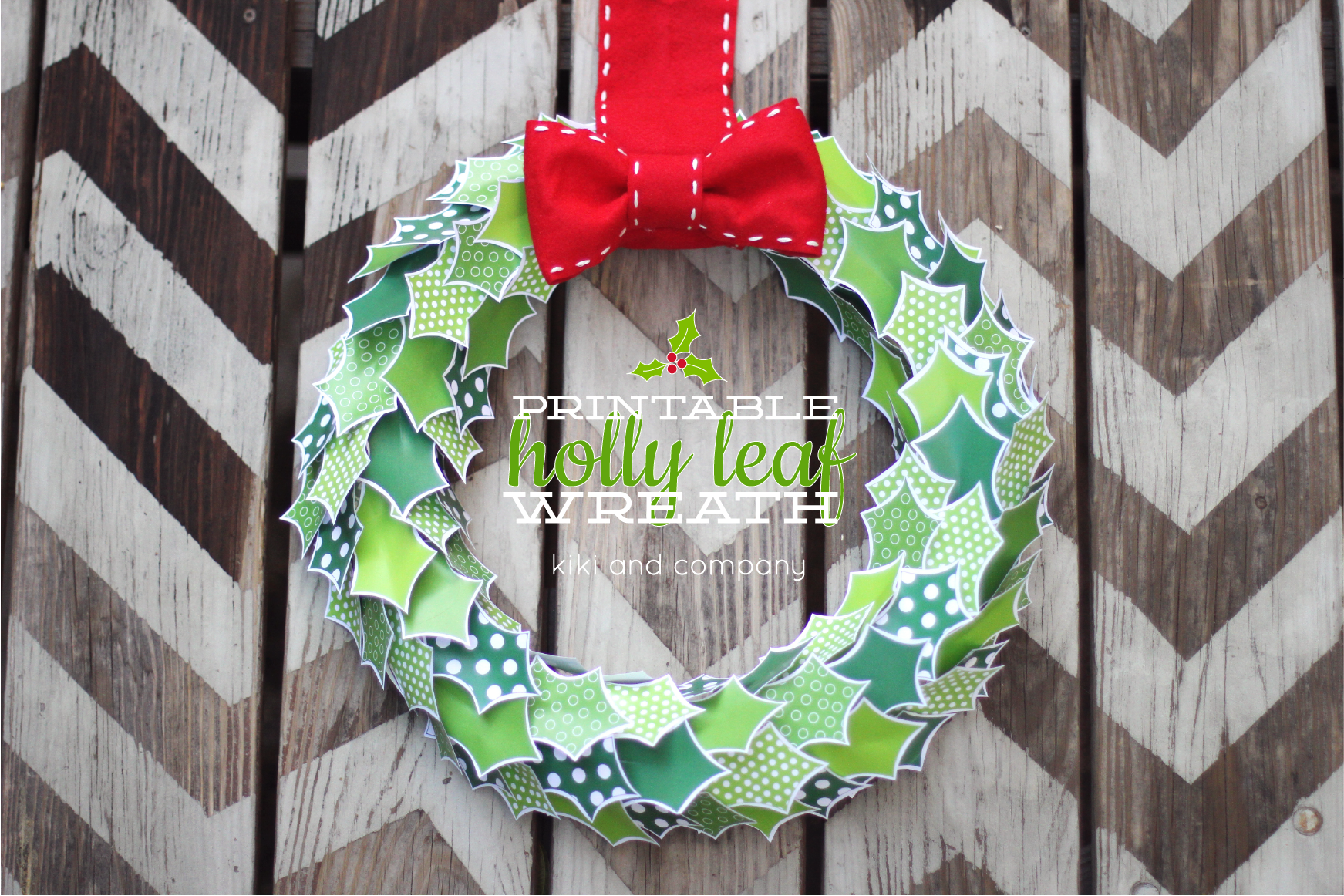 Printable Wreath Template Printable Wreath Template