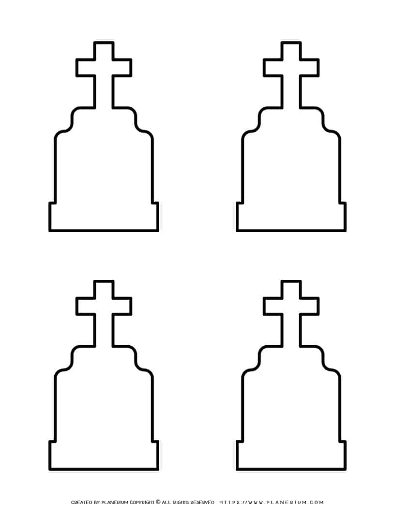 Headstone Template Four Headstones Planerium Headstone Template Four Headstones Planerium