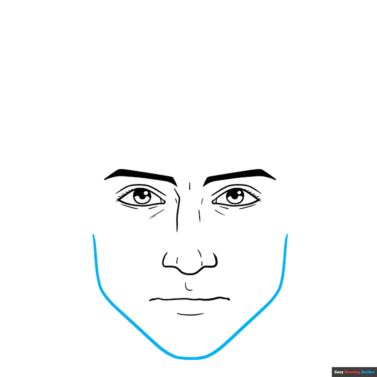 Printable Face Template Printable Face Template