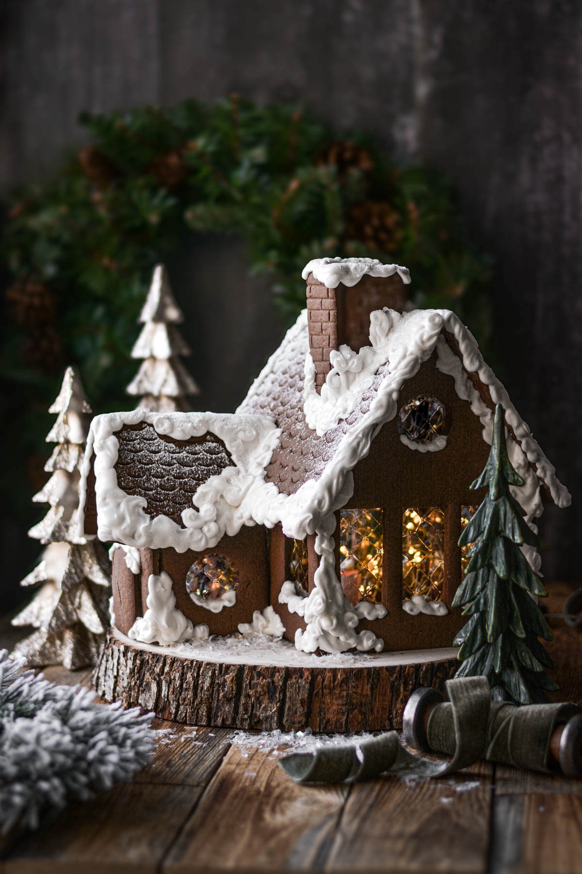 How To Make A Gingerbread House Recipe Curly Girl Kitchen How To Make A Gingerbread House Recipe Curly Girl Kitchen