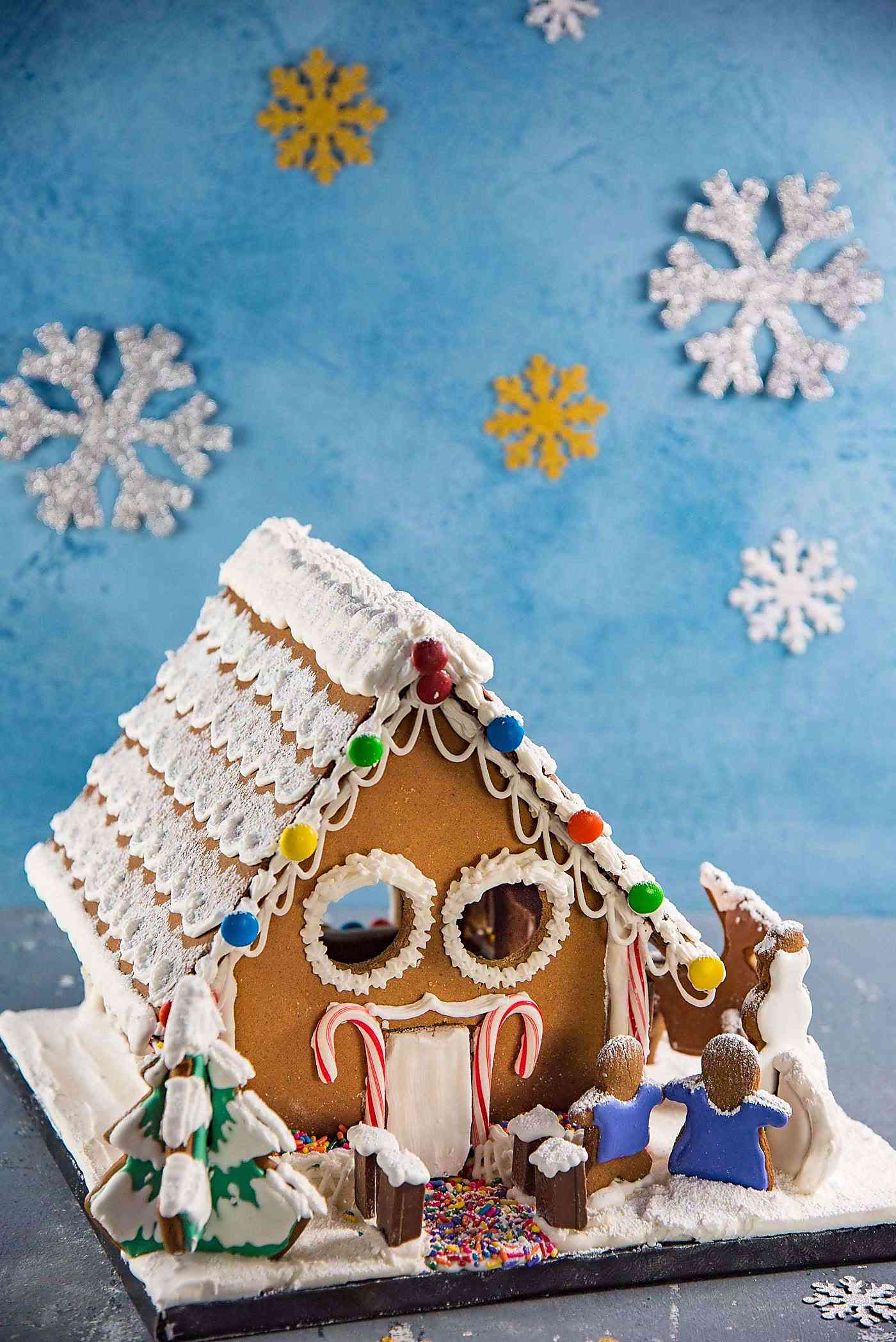 How To Make A Gingerbread House Recipe Template The Flavor Bender How To Make A Gingerbread House Recipe Template The Flavor Bender