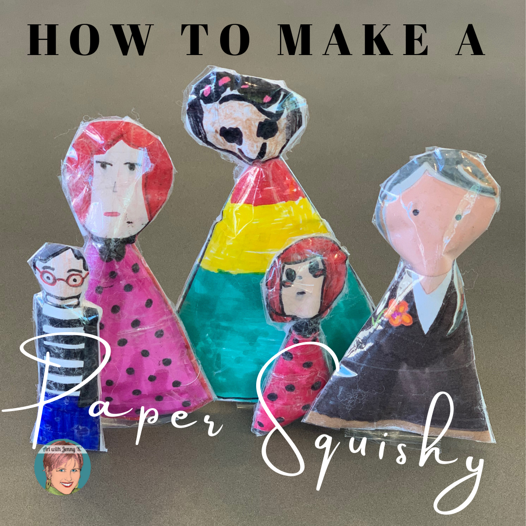 How To Make A Paper Squishy Art With Jenny K How To Make A Paper Squishy Art With Jenny K
