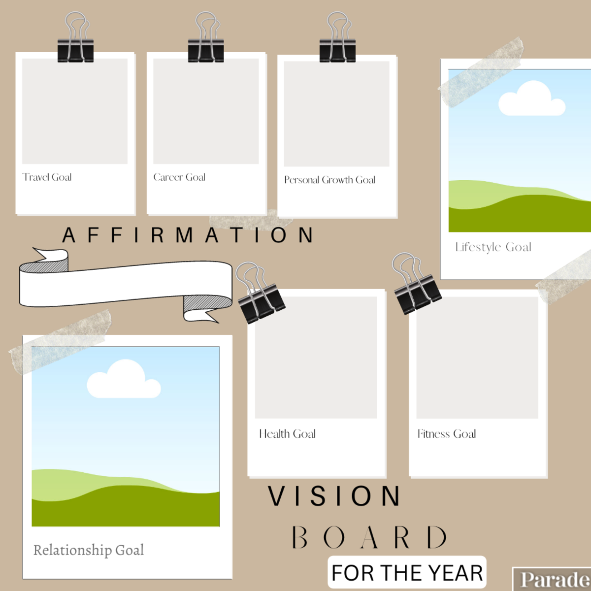 How To Make A Vision Board With Free Printables Parade How To Make A Vision Board With Free Printables Parade