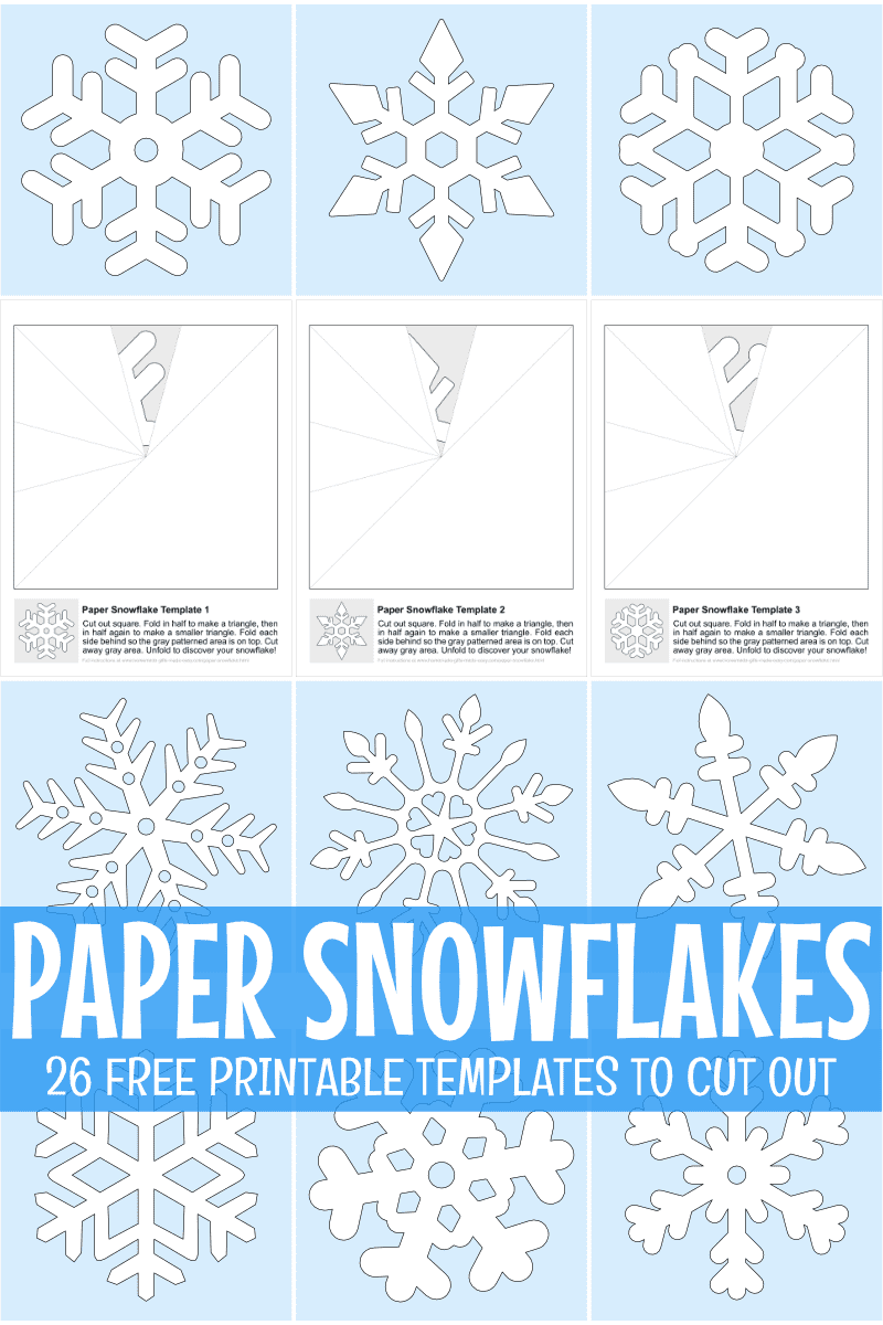 Free Printable Snowflake Templates Free Printable Snowflake Templates