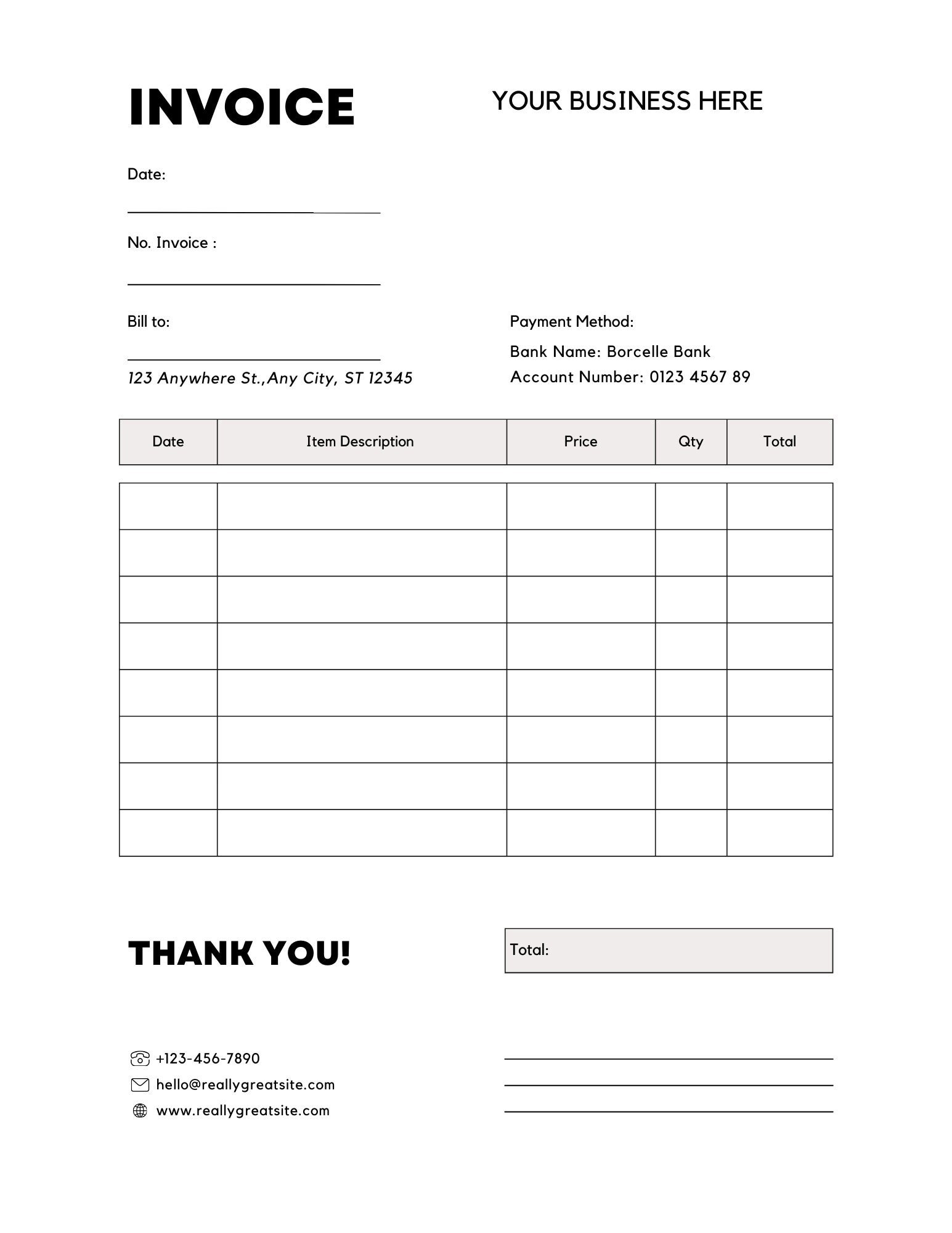 Invoice Template printable Invoice Template google Docs Invoice blank Invoice Basic Invoice Template Paypal Invoice Venmo Invoice Etsy Invoice Template printable Invoice Template google Docs Invoice blank Invoice Basic Invoice Template Paypal Invoice Venmo Invoice Etsy