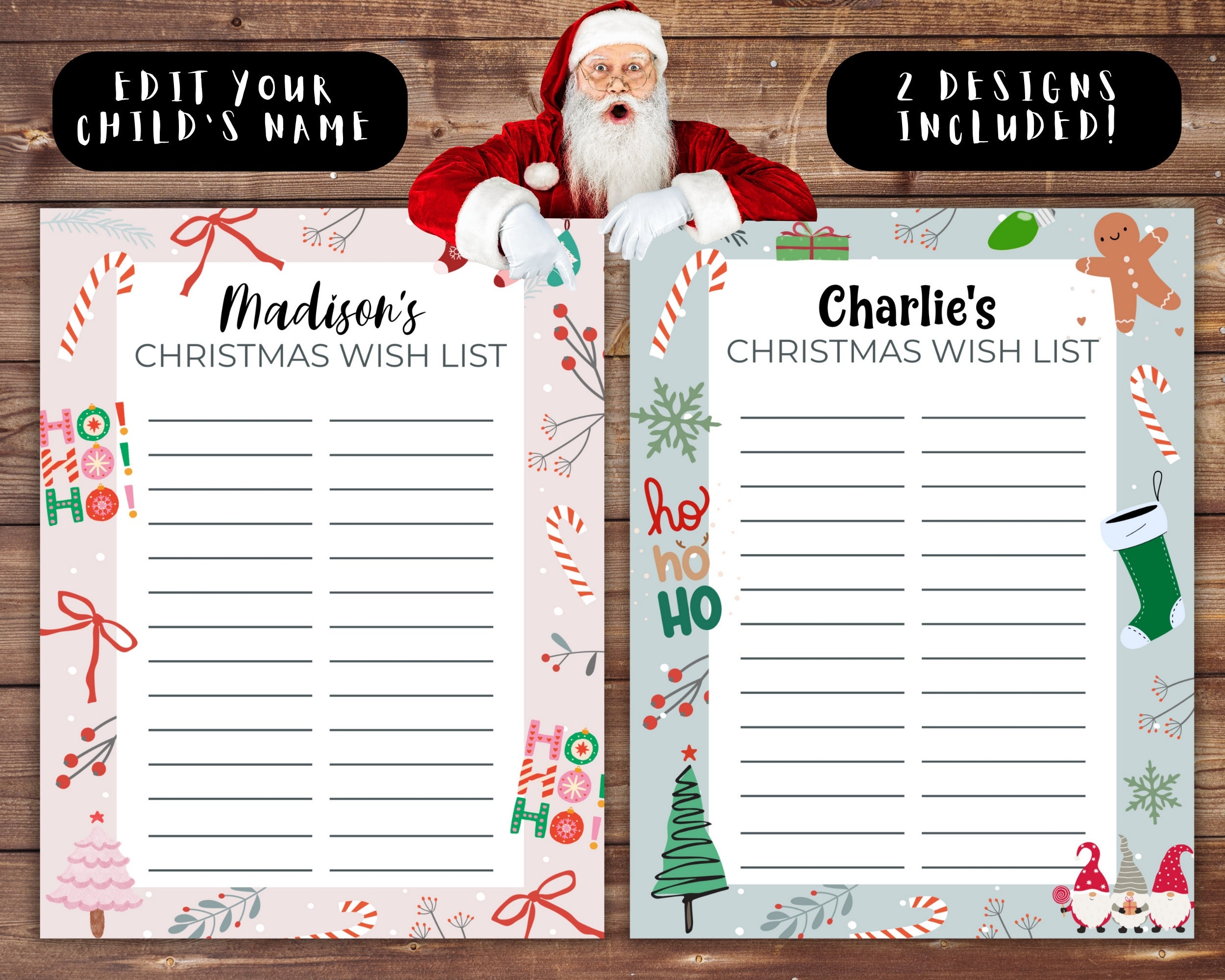 Christmas List Template Free Printable Christmas List Template Free Printable