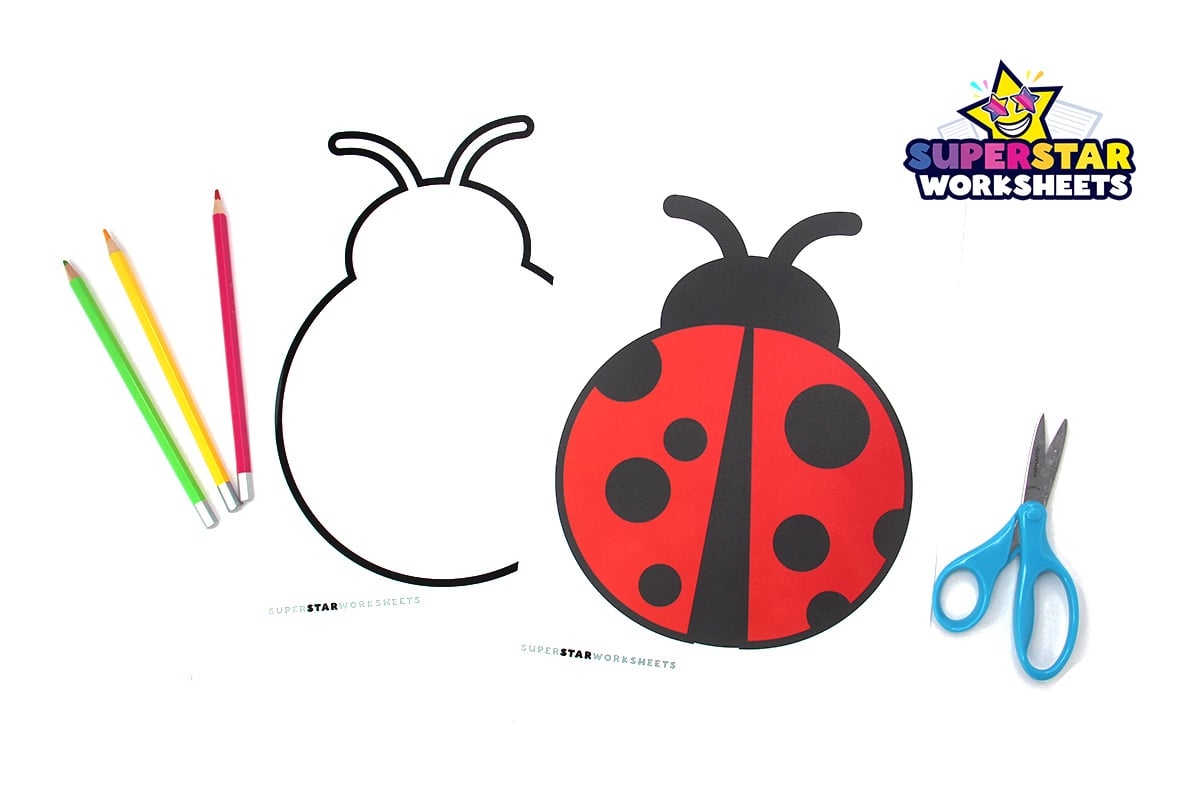 Ladybug Template Printable