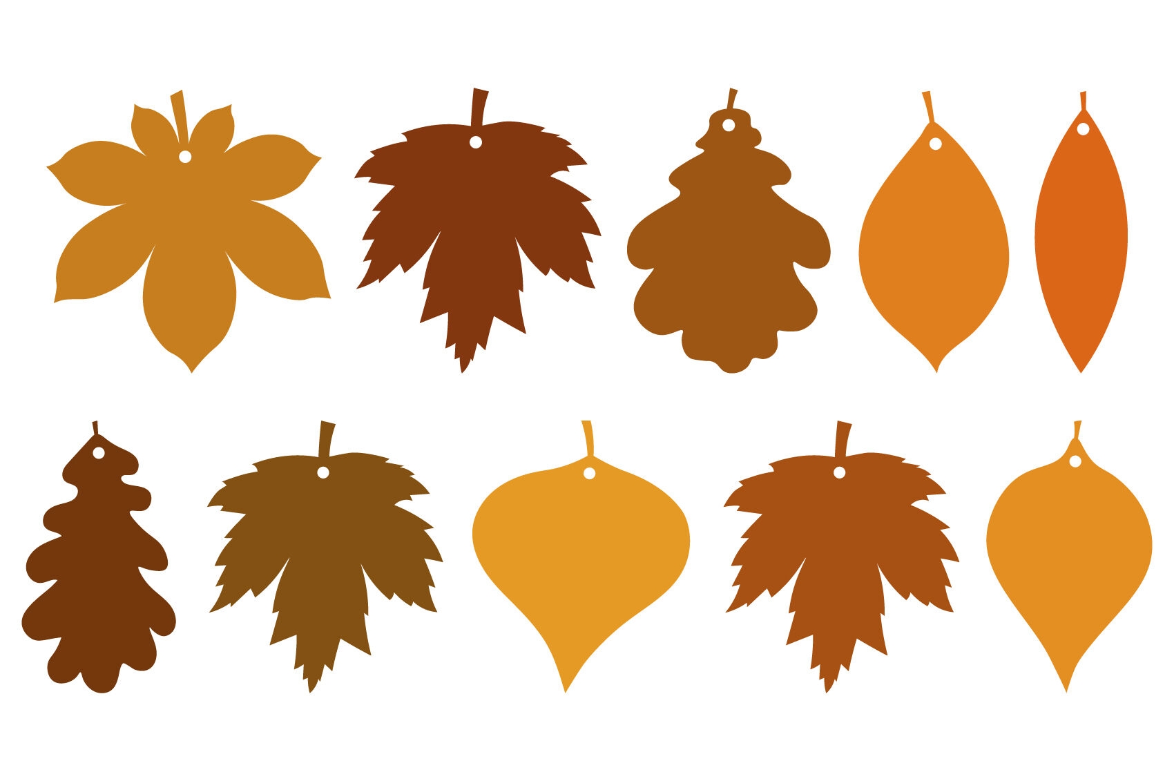 Colored Leaf Template Printable Colored Leaf Template Printable
