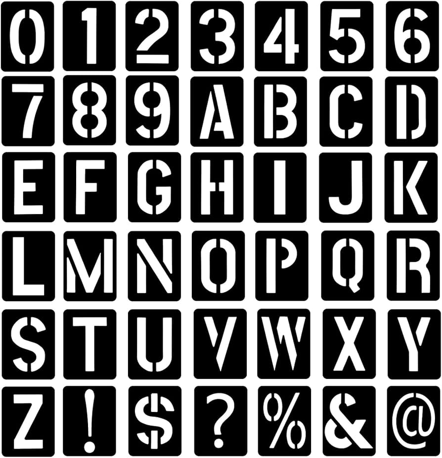 Letter Stencils Reusable Alphabet Templates Large Plastic Symbol Numbers Calligraphy Template Printable Stencil For Crafts Painting DIY Art On Wall Wooden Stones Amazon de Home Kitchen Letter Stencils Reusable Alphabet Templates Large Plastic Symbol Numbers Calligraphy Template Printable Stencil For Crafts Painting DIY Art On Wall Wooden Stones Amazon de Home Kitchen