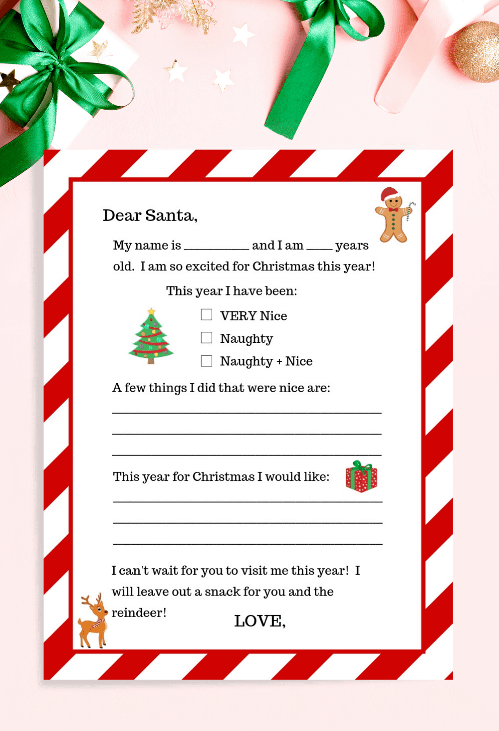 Letter To Santa Letter To Santa