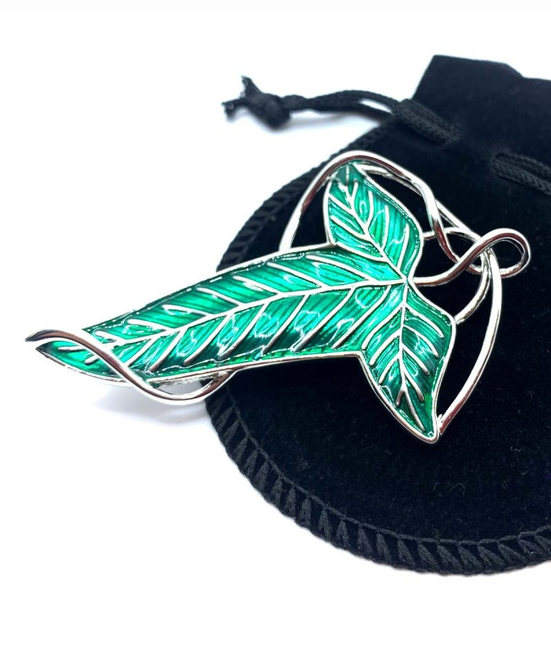 Lorien Leaf Brooch Green Leaf Pin Raven Fox Capes And Cloaks Lorien Leaf Brooch Green Leaf Pin Raven Fox Capes And Cloaks
