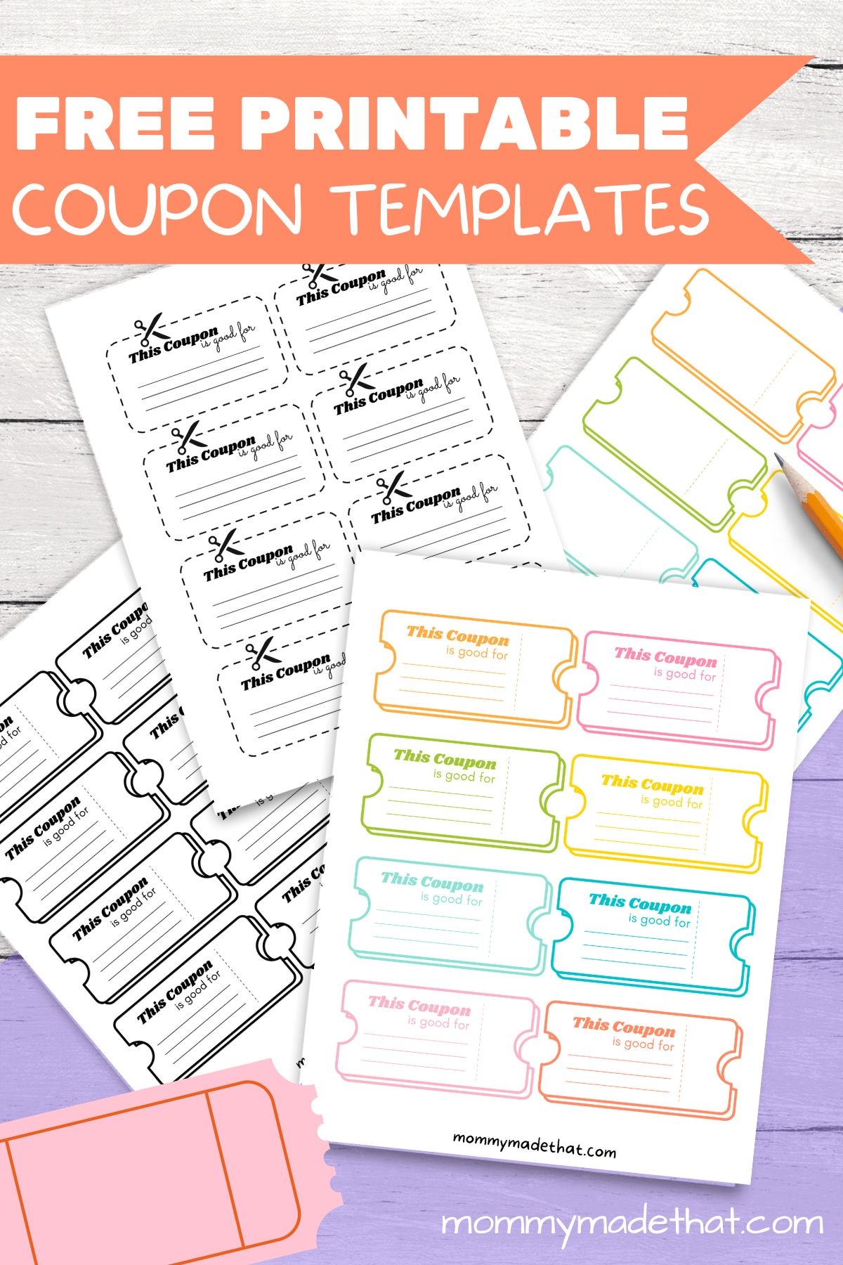Blank Printable Coupons Templates Free Blank Printable Coupons Templates Free