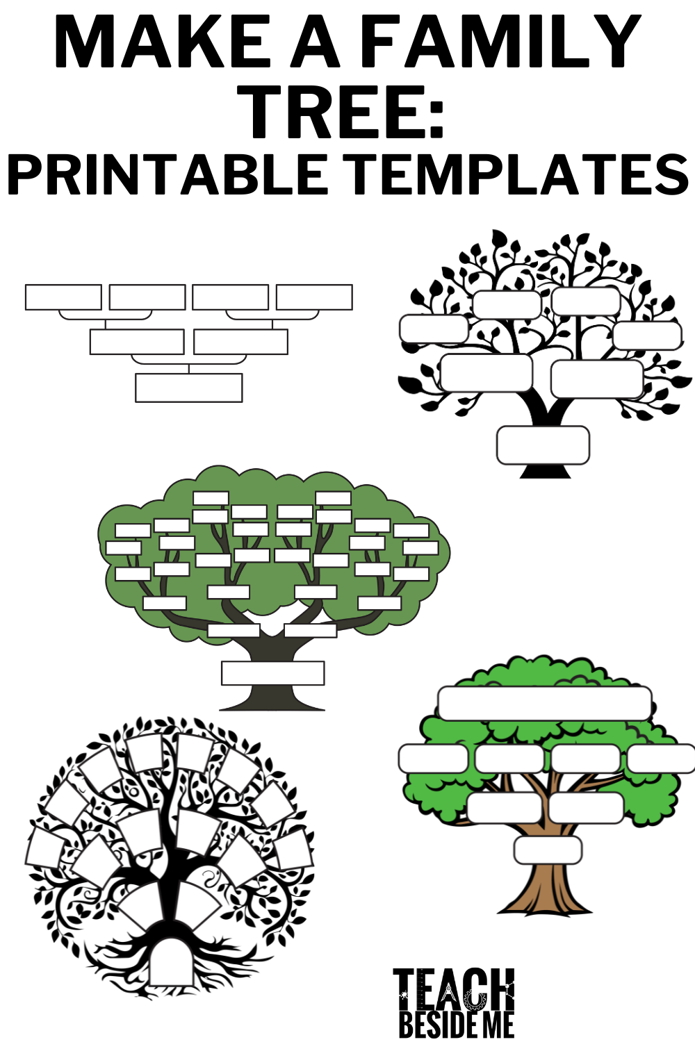 Family Tree Printable Template Family Tree Printable Template