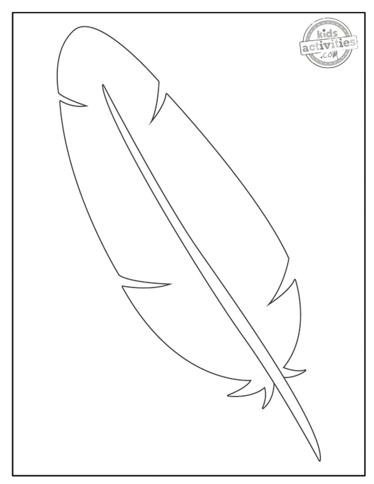 Make Thanksgiving Day Crafts With Turkey Feather Template Kids Activities Blog Make Thanksgiving Day Crafts With Turkey Feather Template Kids Activities Blog