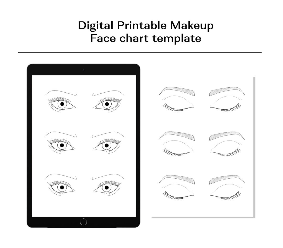Eye Template Printable Eye Template Printable