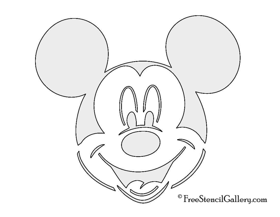 Mickey Mouse Stencil Free Stencil Gallery Mickey Mouse Stencil Free Stencil Gallery