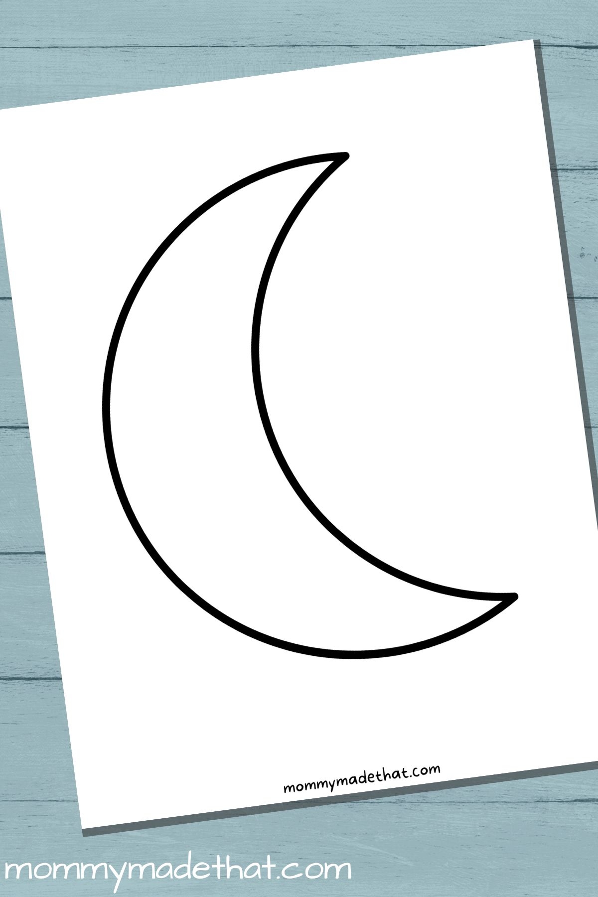 Moon Templates Lots Of Free Printables Moon Templates Lots Of Free Printables