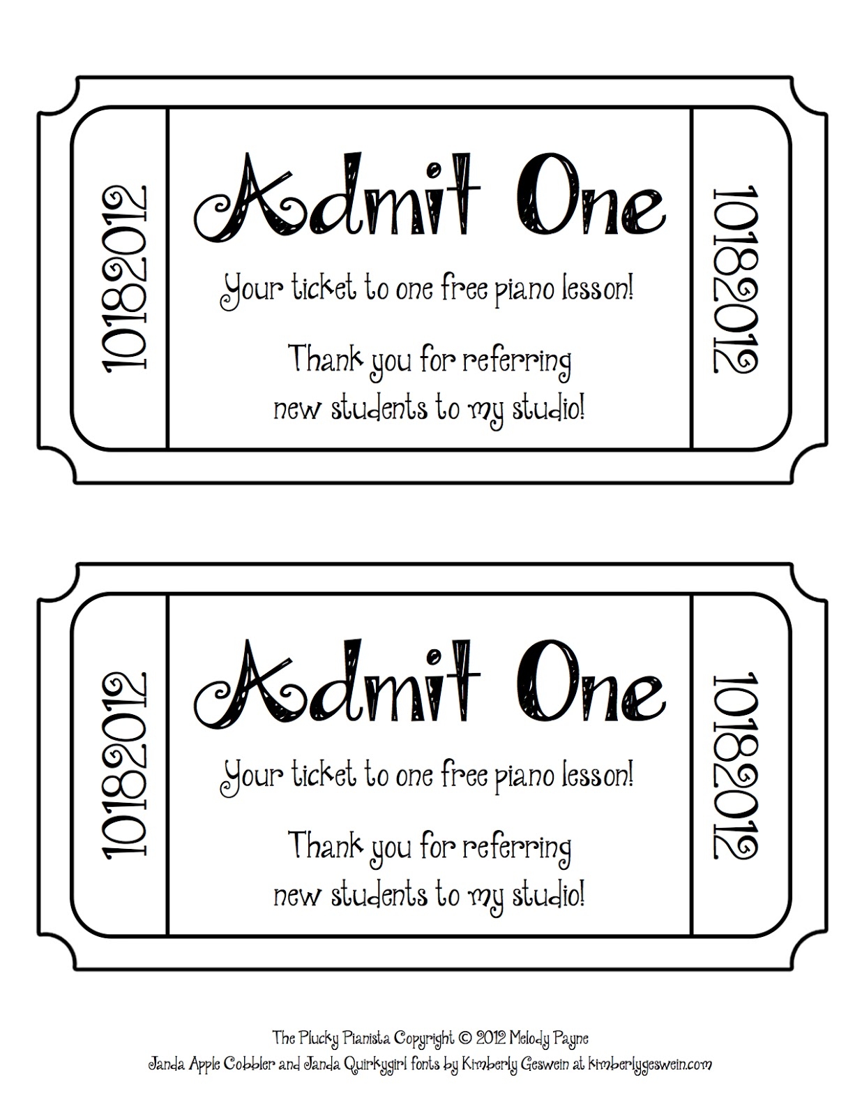 One Free Ticket Template Clip Art Library Worksheets Library One Free Ticket Template Clip Art Library Worksheets Library
